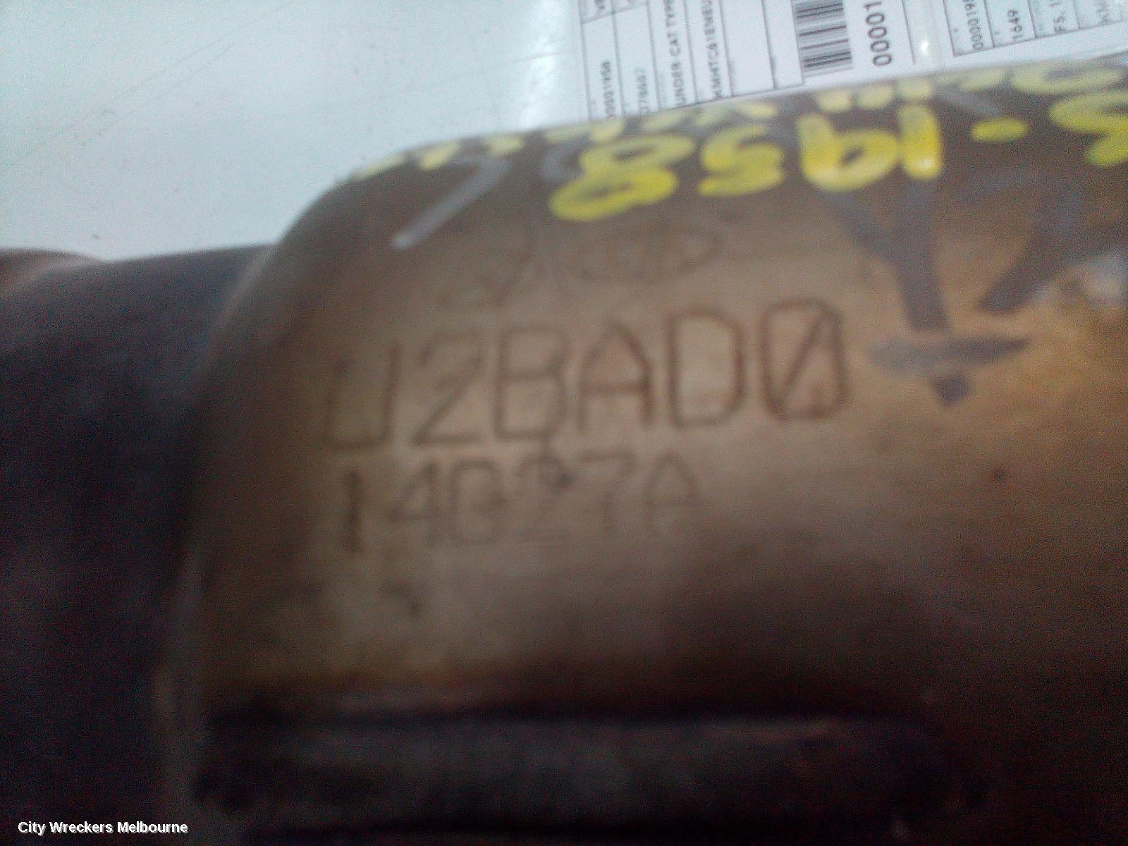 HYUNDAI VELOSTER CATALYTIC CONVERTER, UNDER-CAT TYPE, 1.6, G4FJ, PETROL, FS, 07/2012 - 02/2018