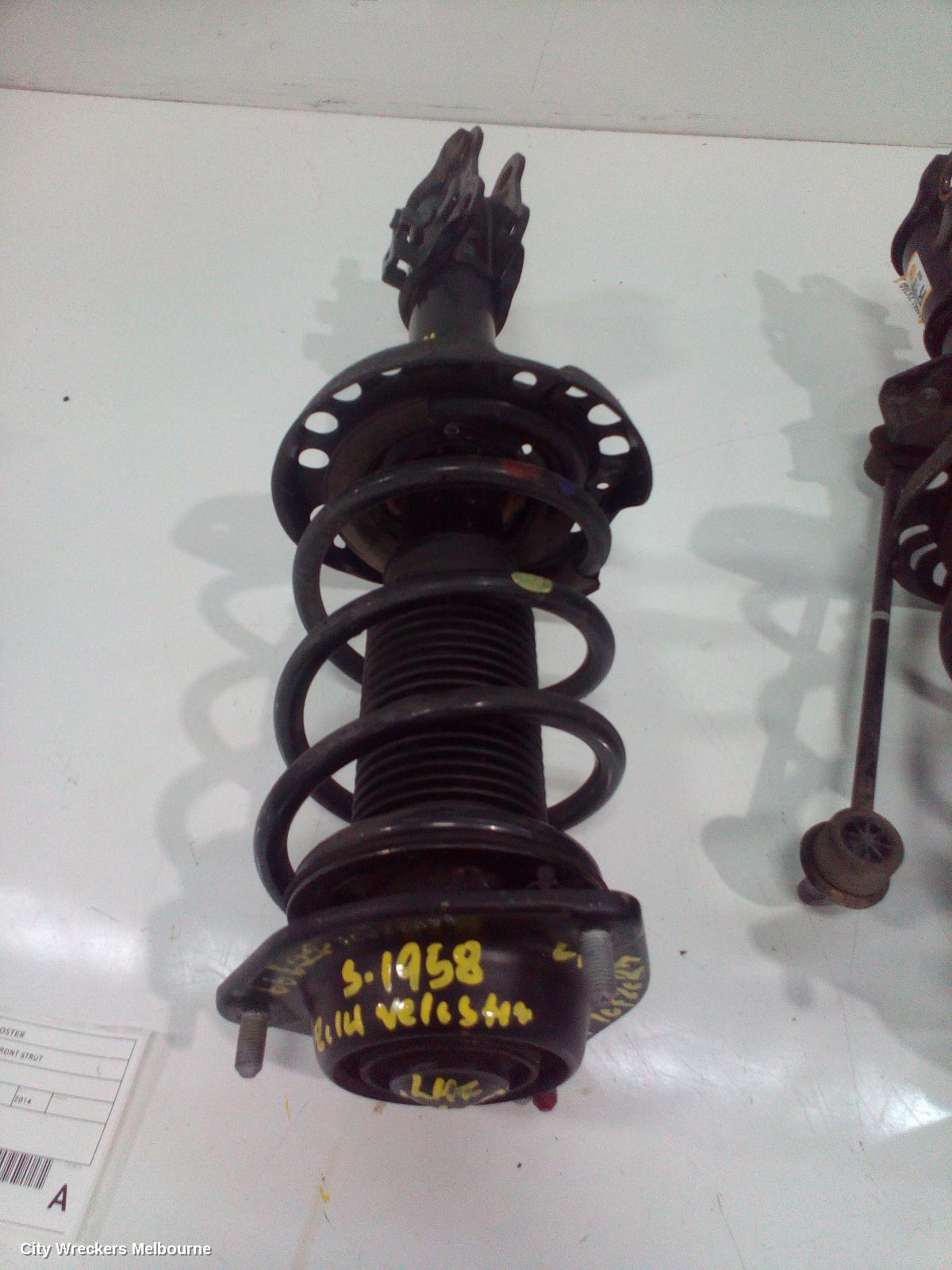 HYUNDAI VELOSTER LEFT FRONT STRUT, FS, TURBO, 07/2012 - 04/2015