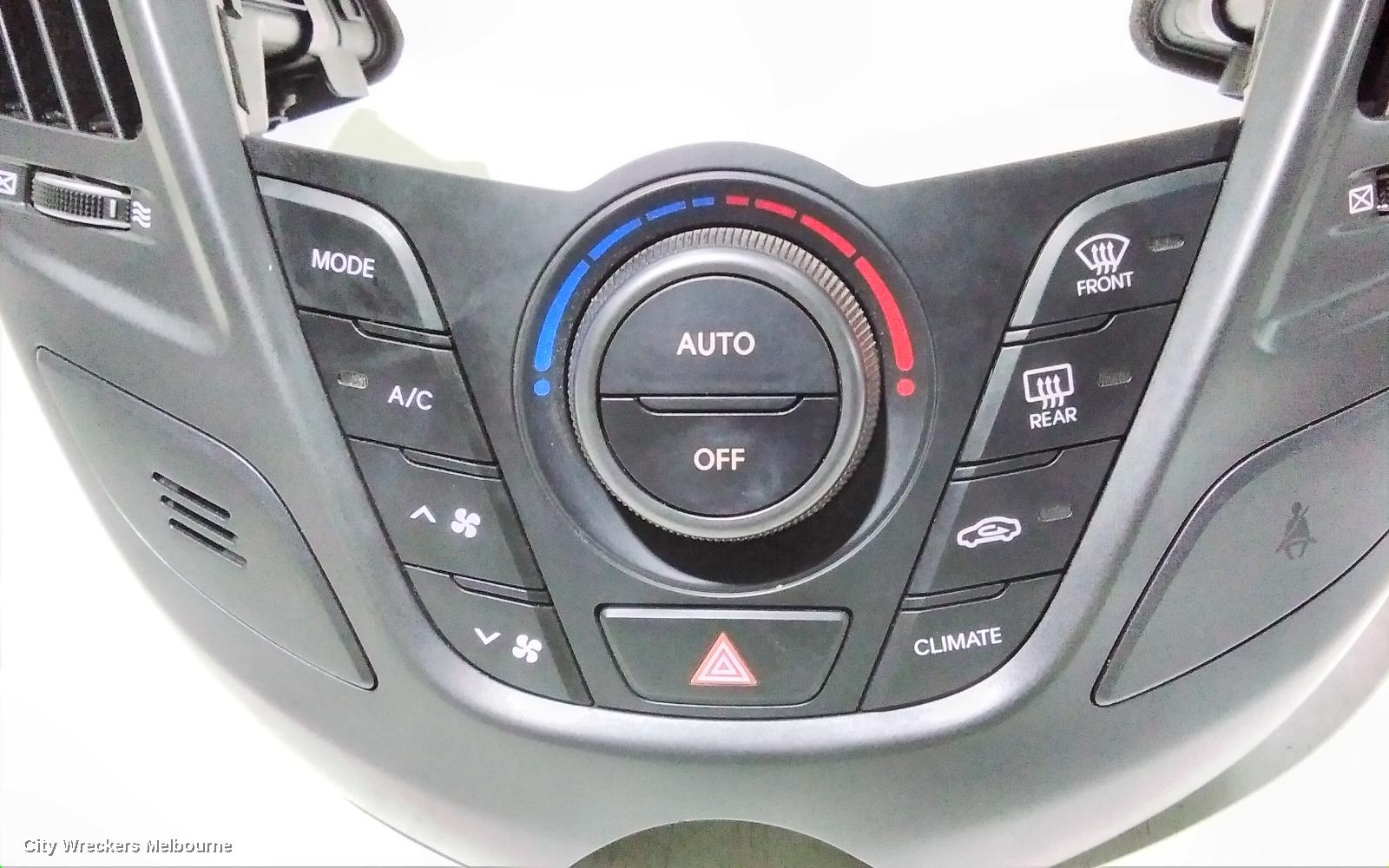 HYUNDAI VELOSTER HEATER/AC CONTROLS, FS, CLIMATE CONTROL TYPE, 2 PLUG, 02/2011 - 02/2018