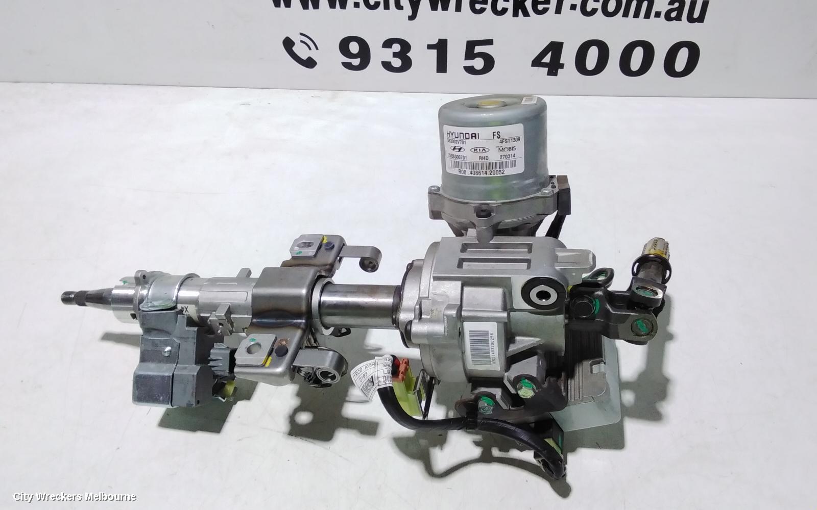 HYUNDAI VELOSTER STEERING COLUMN, FS, 01/2014 - 02/2018