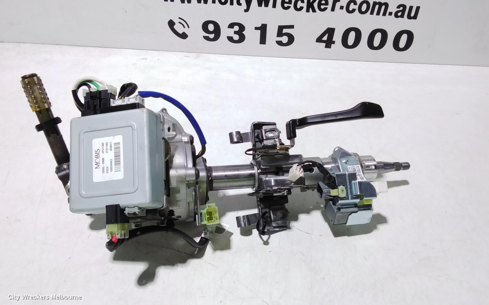 HYUNDAI VELOSTER STEERING COLUMN, FS, 01/2014 - 02/2018