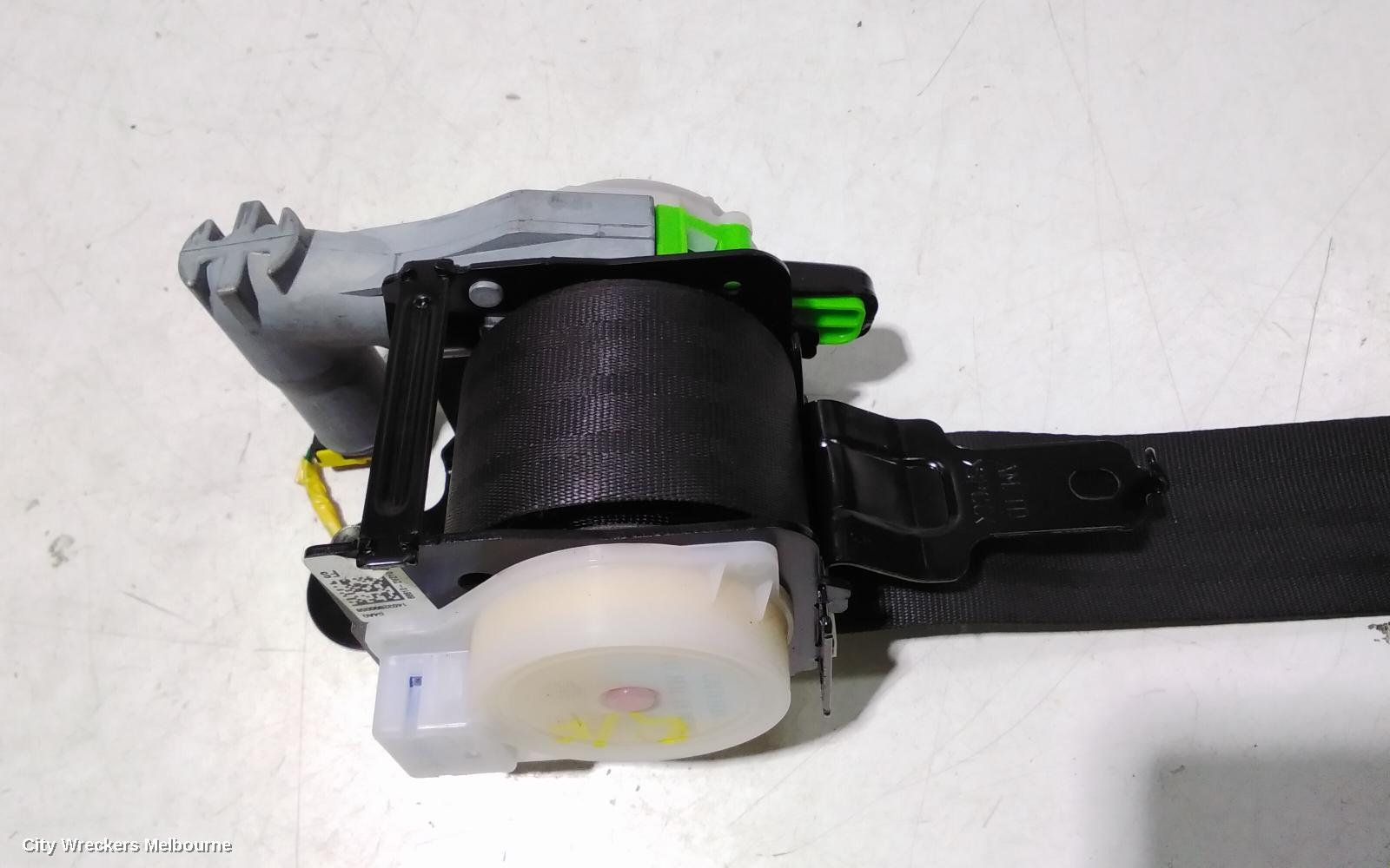 HYUNDAI VELOSTER SEATBELT/STALK, LH FRONT, SEAT BELT ONLY, FS, 12/2011 - 02/2018