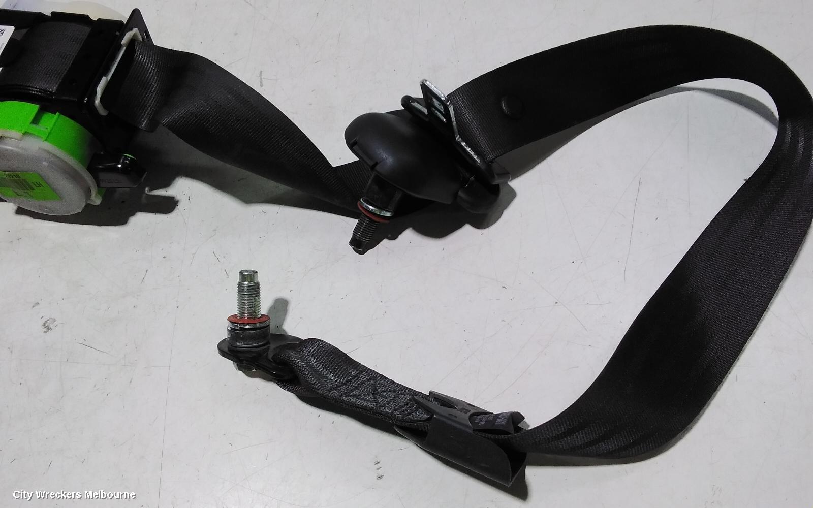 HYUNDAI VELOSTER SEATBELT/STALK, LH FRONT, SEAT BELT ONLY, FS, 12/2011 - 02/2018