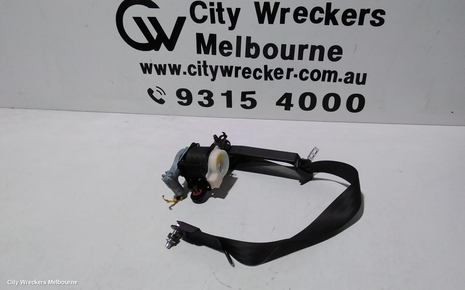 HYUNDAI VELOSTER SEATBELT/STALK, RH FRONT, SEAT BELT ONLY, FS, 12/2011 - 02/2018