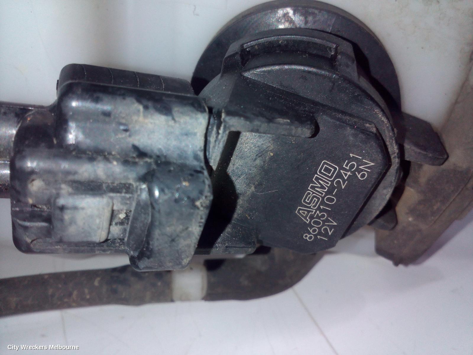 MAZDA CX9 WASHER BOTTLE, TB, NON H/LAMP WASHER TYPE, 10/2012 - 12/2015
