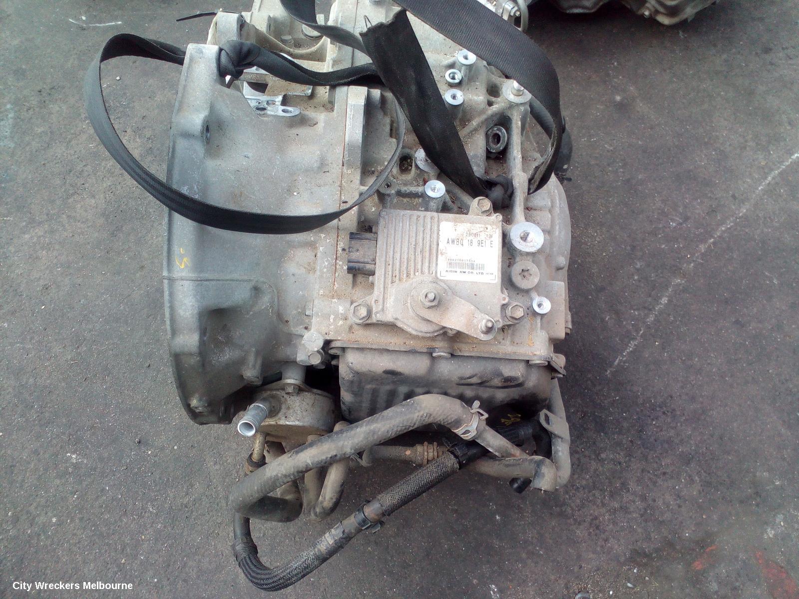 MAZDA CX9 TRANS/GEARBOX, AUTO, FWD, PETROL, 3.7, TB, 06/2011 - 12/2015