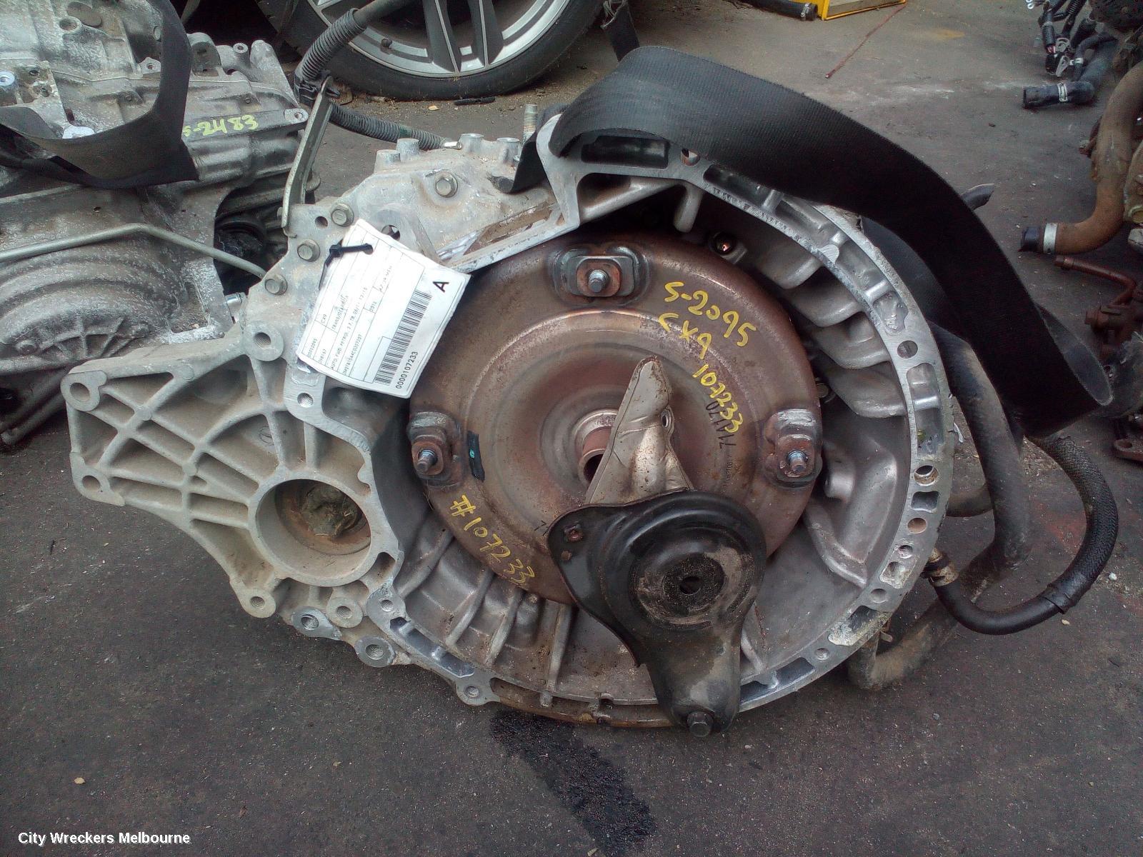 MAZDA CX9 TRANS/GEARBOX, AUTO, FWD, PETROL, 3.7, TB, 06/2011 - 12/2015