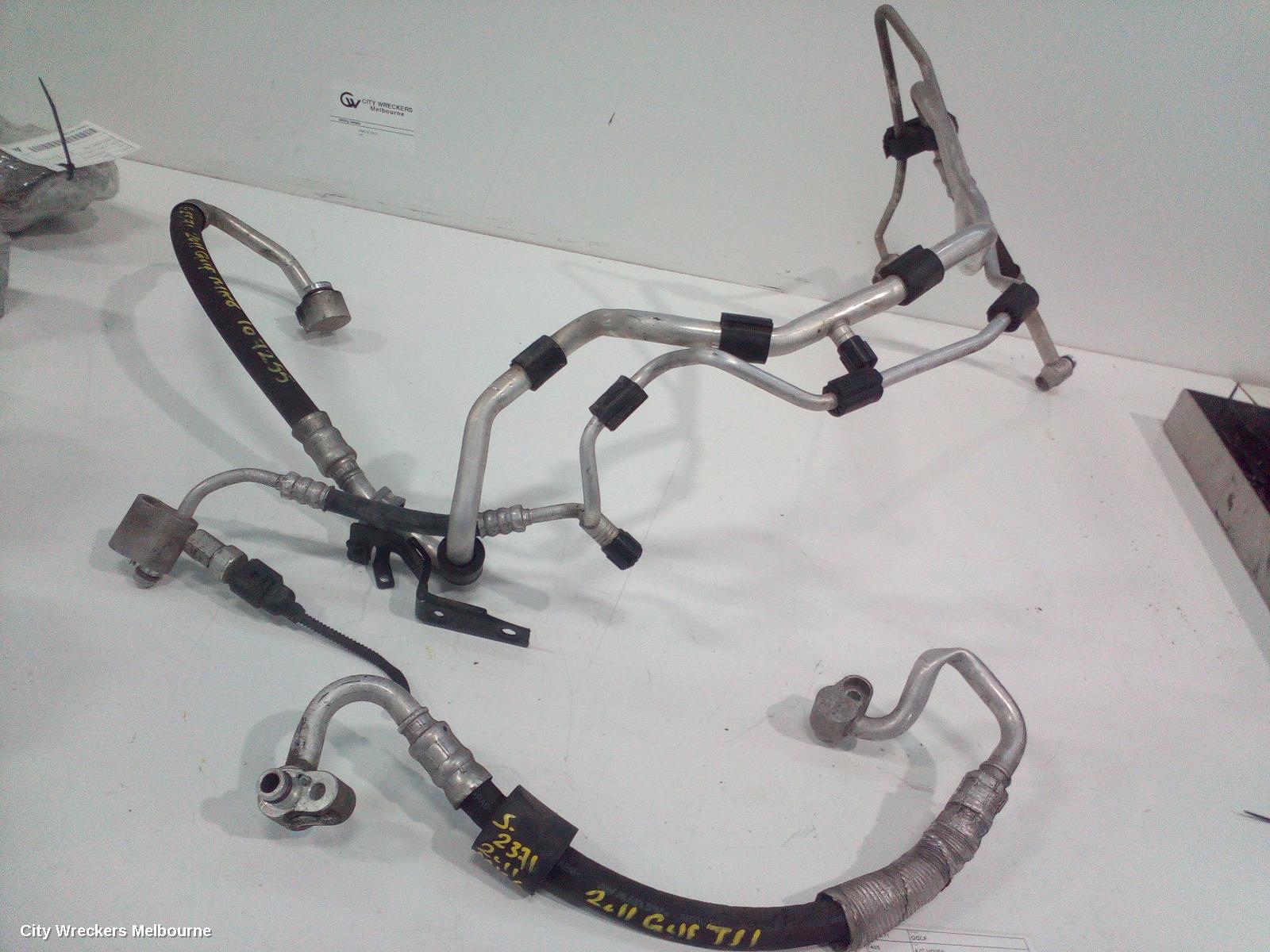 VOLKSWAGEN GOLF A/C HOSES, DIESEL, COMPRESSOR TO EVAPORATOR, GEN 6, 10/2008 - 03/2013