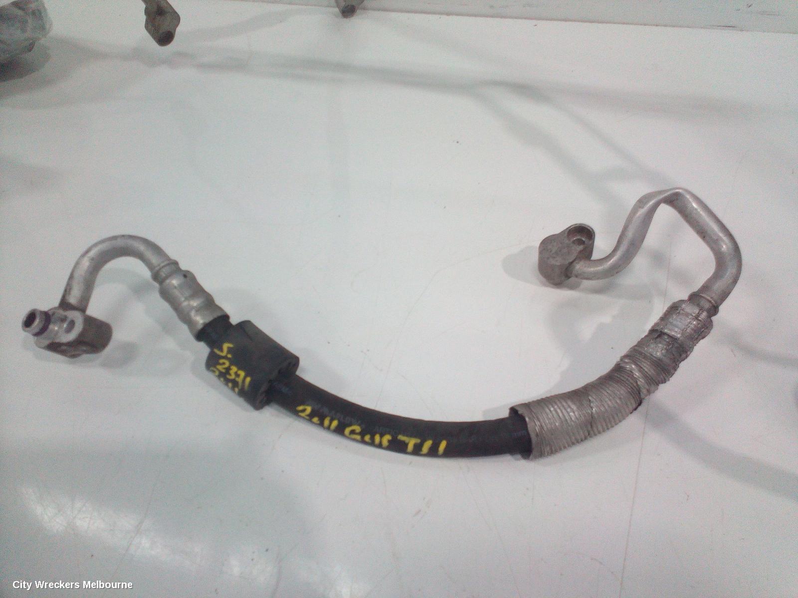 VOLKSWAGEN GOLF A/C HOSES, DIESEL, COMPRESSOR TO EVAPORATOR, GEN 6, 10/2008 - 03/2013