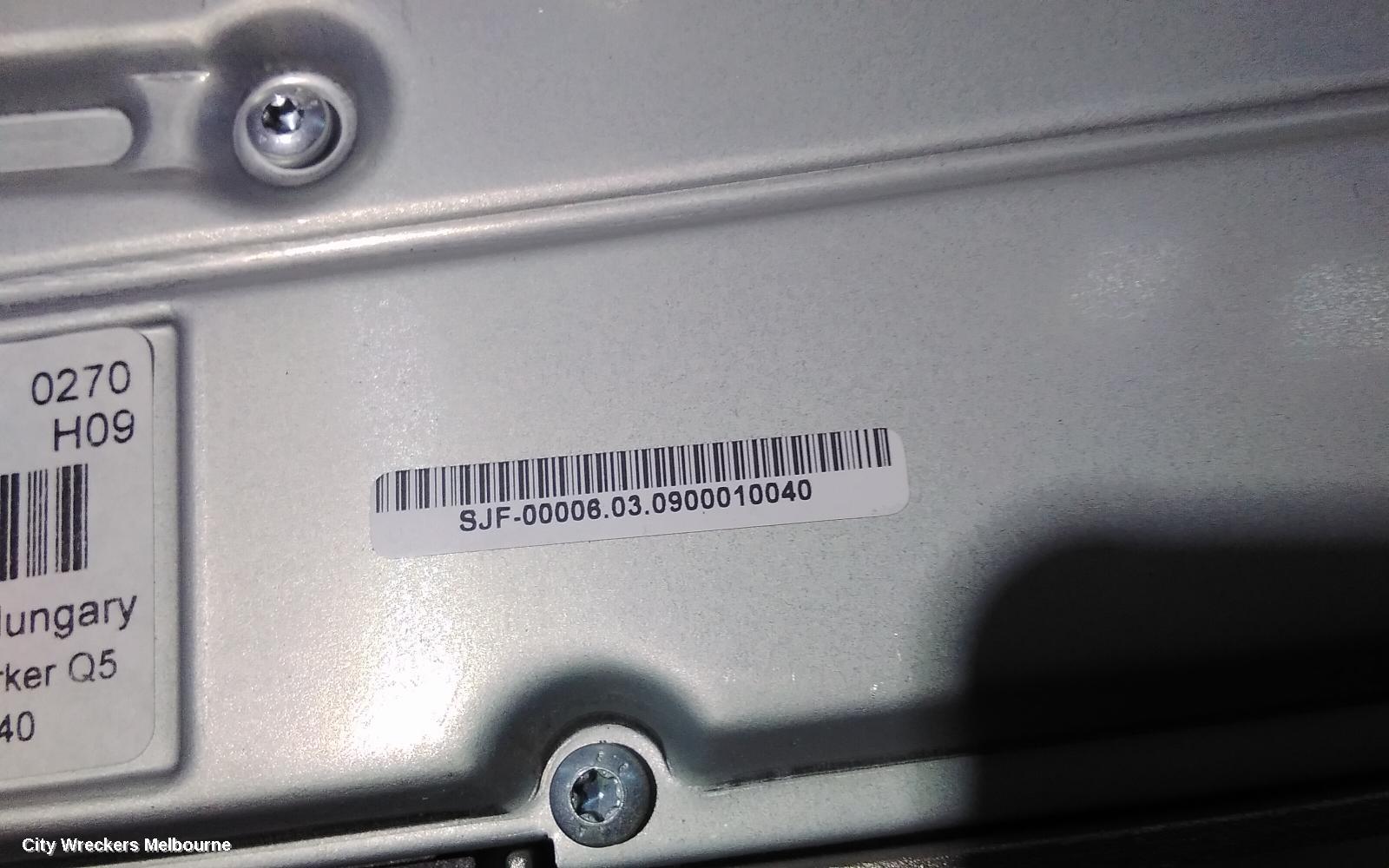 AUDI Q5 RADIO/CD/DVD/SAT/TV, AMPLIFIER, 8R, 03/2009 - 01/2017