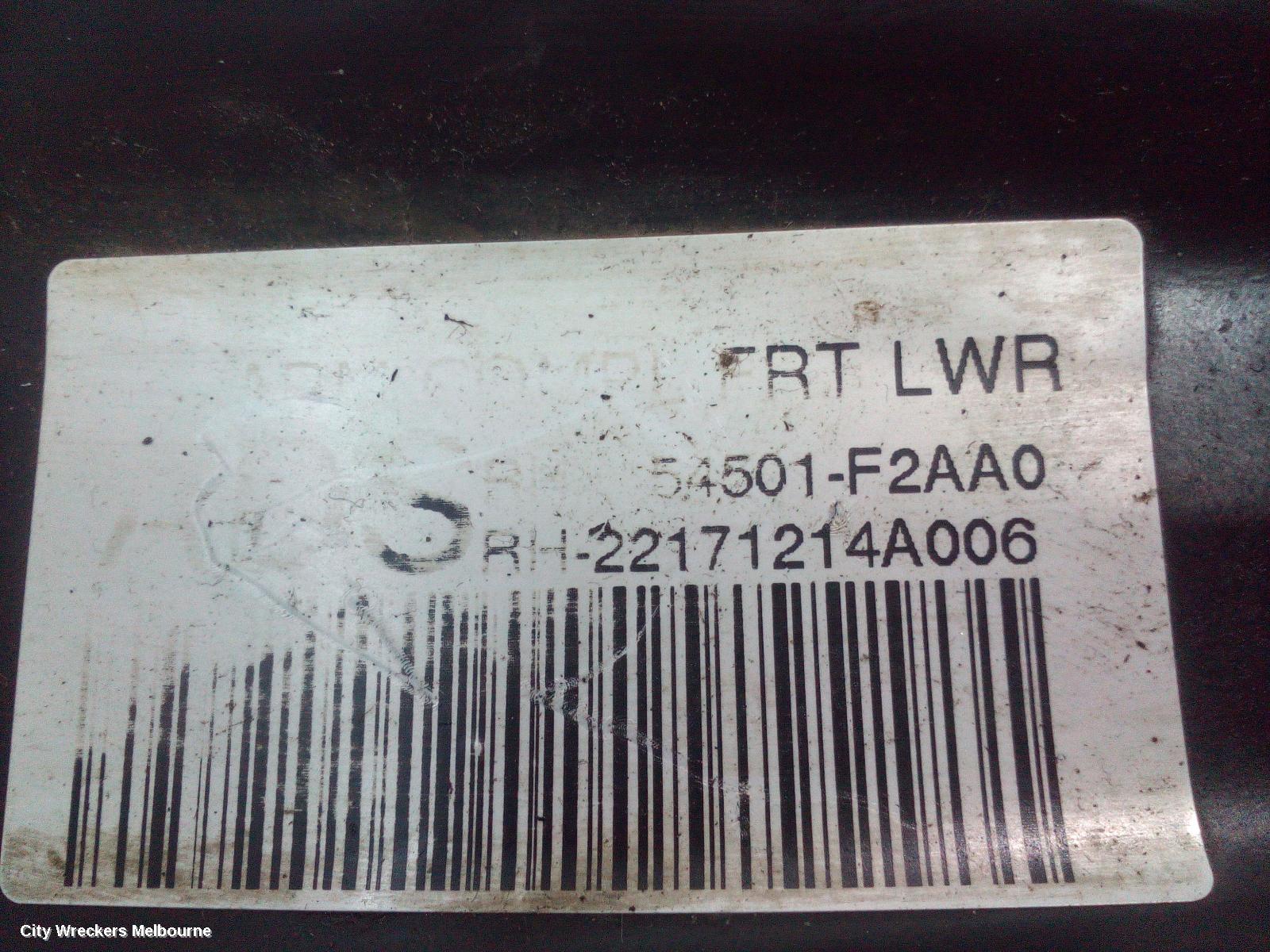 HYUNDAI I30 RIGHT FRONT LOWER CONTROL ARM, PD, HATCH (S. KOREA VIN KMHH), STANDARD TYPE, 03/2017 ONWARDS