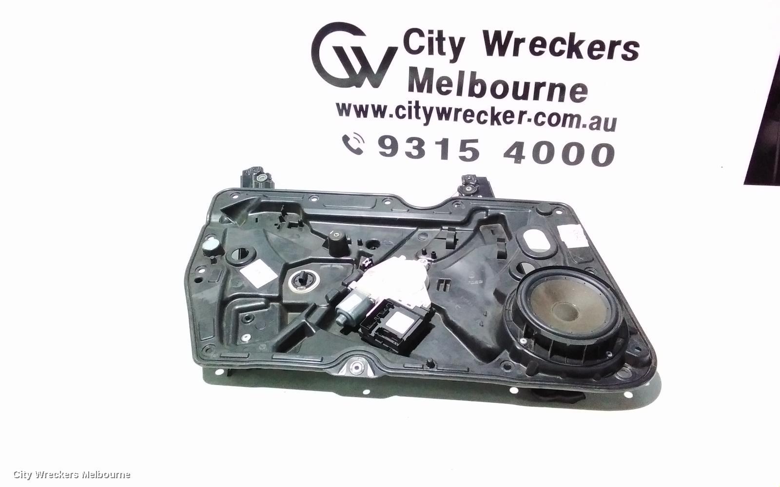 VOLKSWAGEN GOLF LEFT FRONT WINDOW REG/MOTOR, GEN 6, 3DR/5DR HATCH, 10/2008 - 03/2013