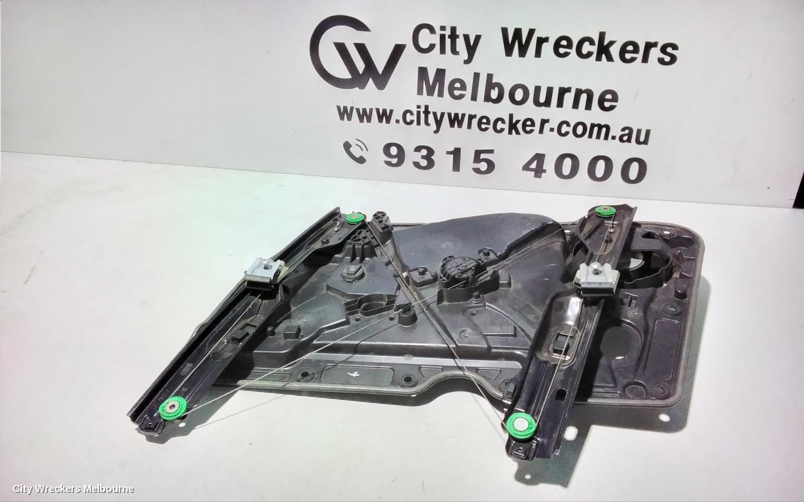 VOLKSWAGEN GOLF LEFT FRONT WINDOW REG/MOTOR, GEN 6, 3DR/5DR HATCH, 10/2008 - 03/2013