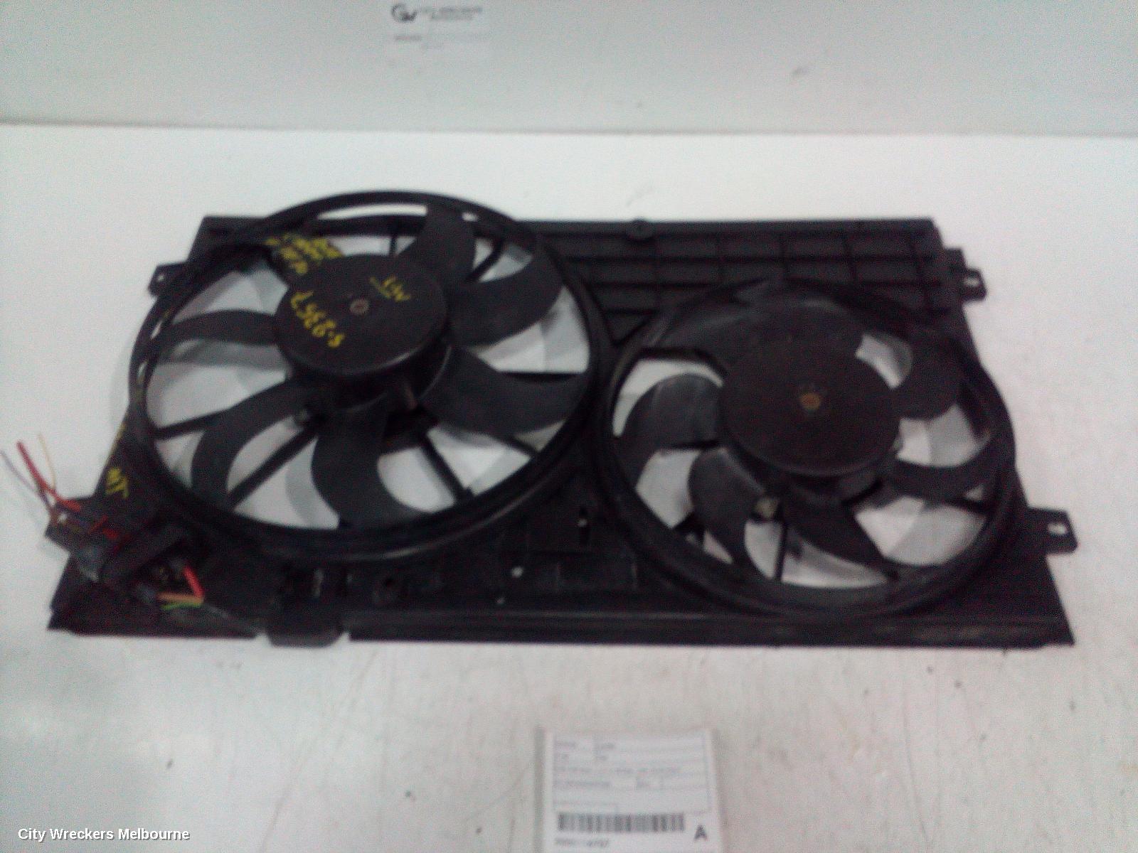 VOLKSWAGEN CADDY FAN, DUAL FAN ASSY, 1.2/1.4, PETROL, 2KN, 07/2015 - 02/2021