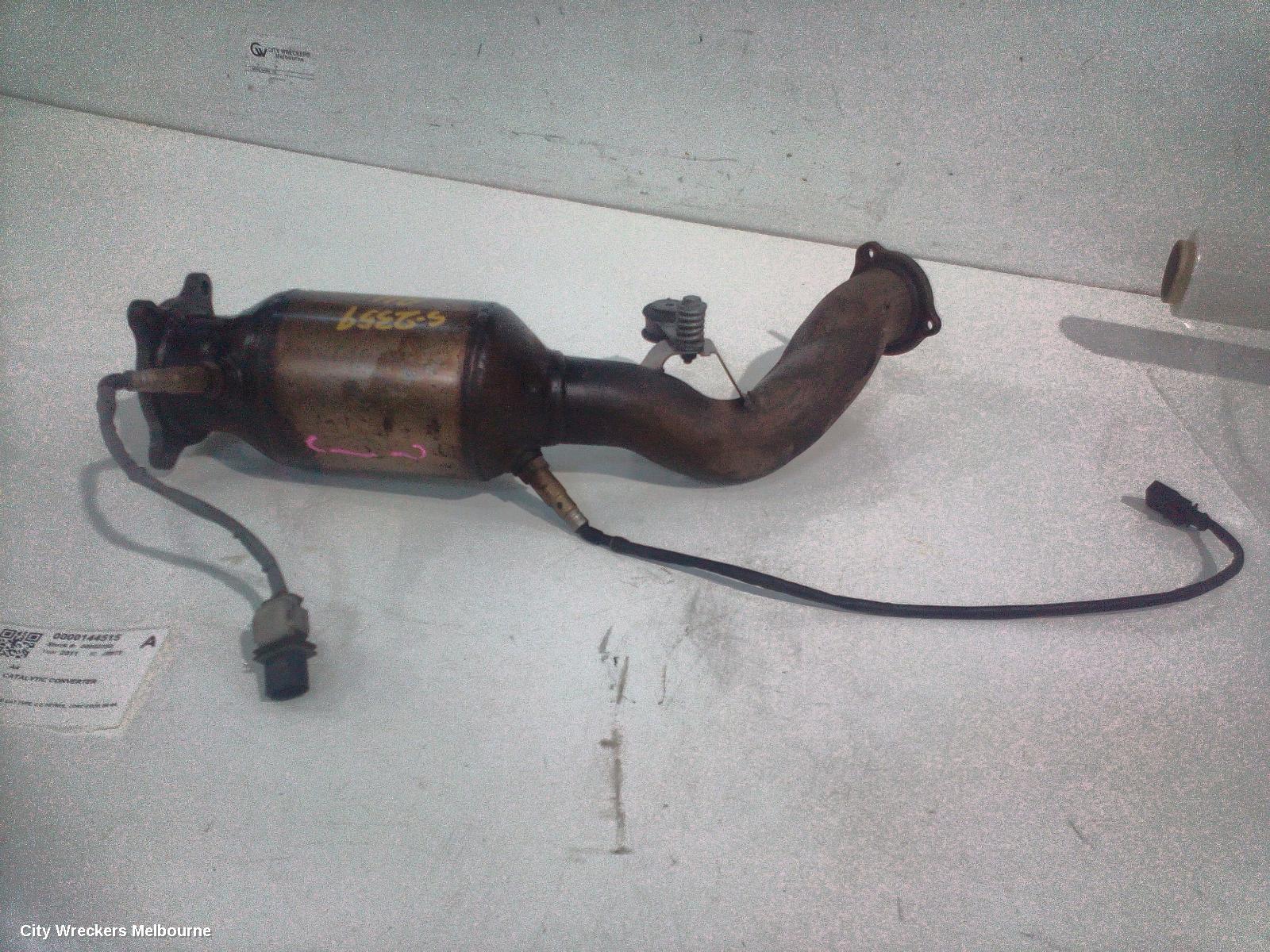 AUDI A4 CATALYTIC CONVERTER, DOWNPIPE-CAT TYPE, 2.0, PETROL, CDNC CODE, B8 8K, 02/2008 - 01/2016