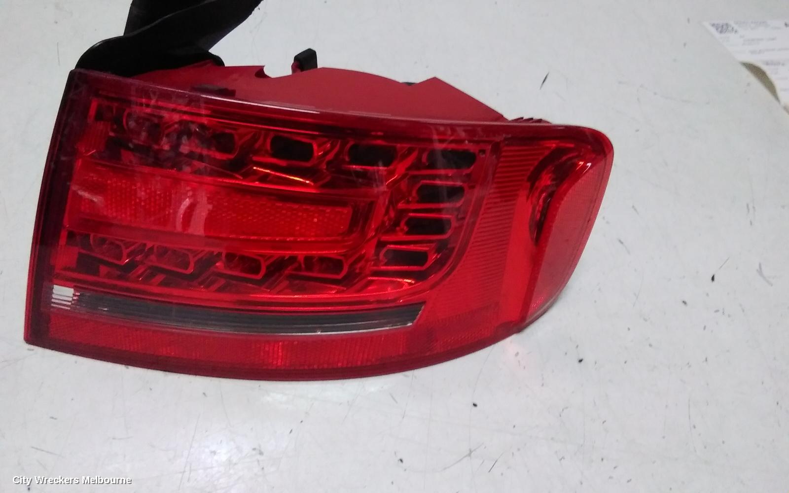 AUDI A4 RIGHT TAILLIGHT, B8 8K (A4/S4), SEDAN, LED TYPE, 02/2008 - 06/2012