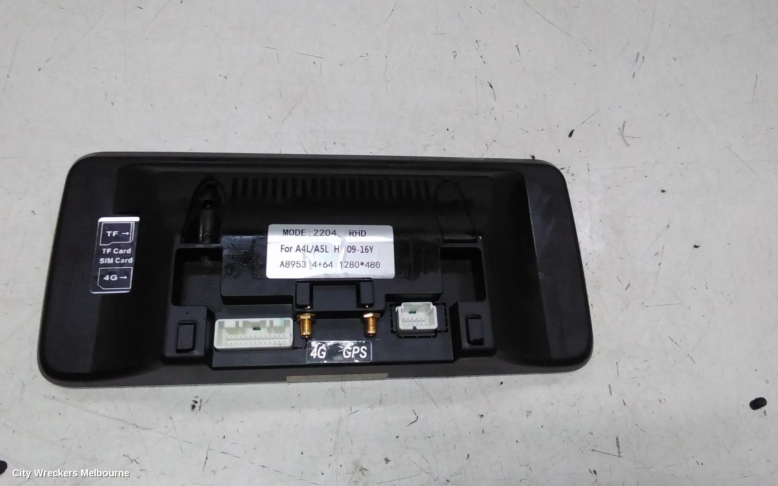 AUDI A4 RADIO/CD/DVD/SAT/TV, HEAD UNIT (CONCERT), B8 8K, 02/2008 - 01/2016