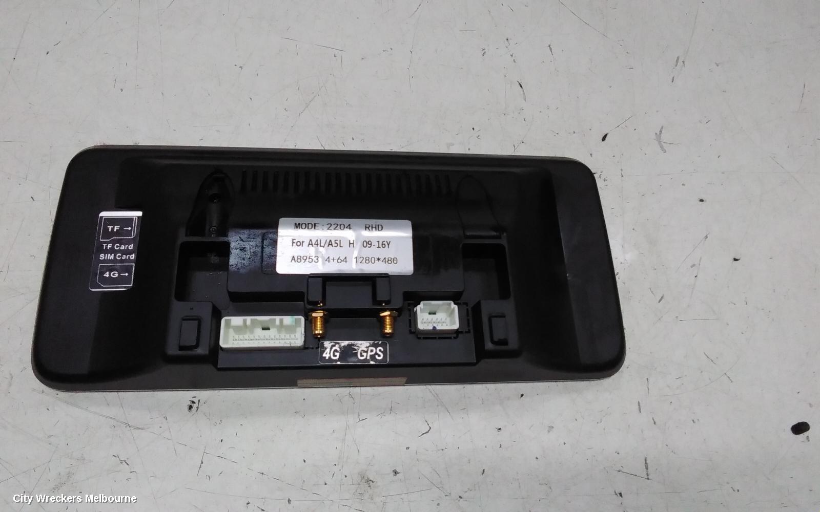 AUDI A4 RADIO/CD/DVD/SAT/TV, HEAD UNIT (CONCERT), B8 8K, 02/2008 - 01/2016