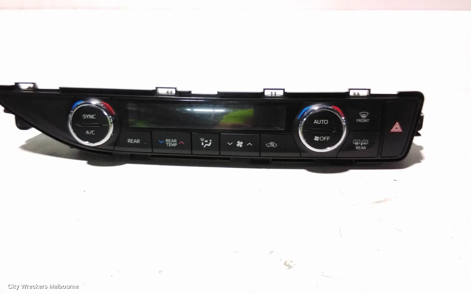TOYOTA KLUGER HEATER/AC CONTROLS, GSU50/GSU55, CLIMATE CONTROL TYPE (FRONT), 12/2013 - 02/2021