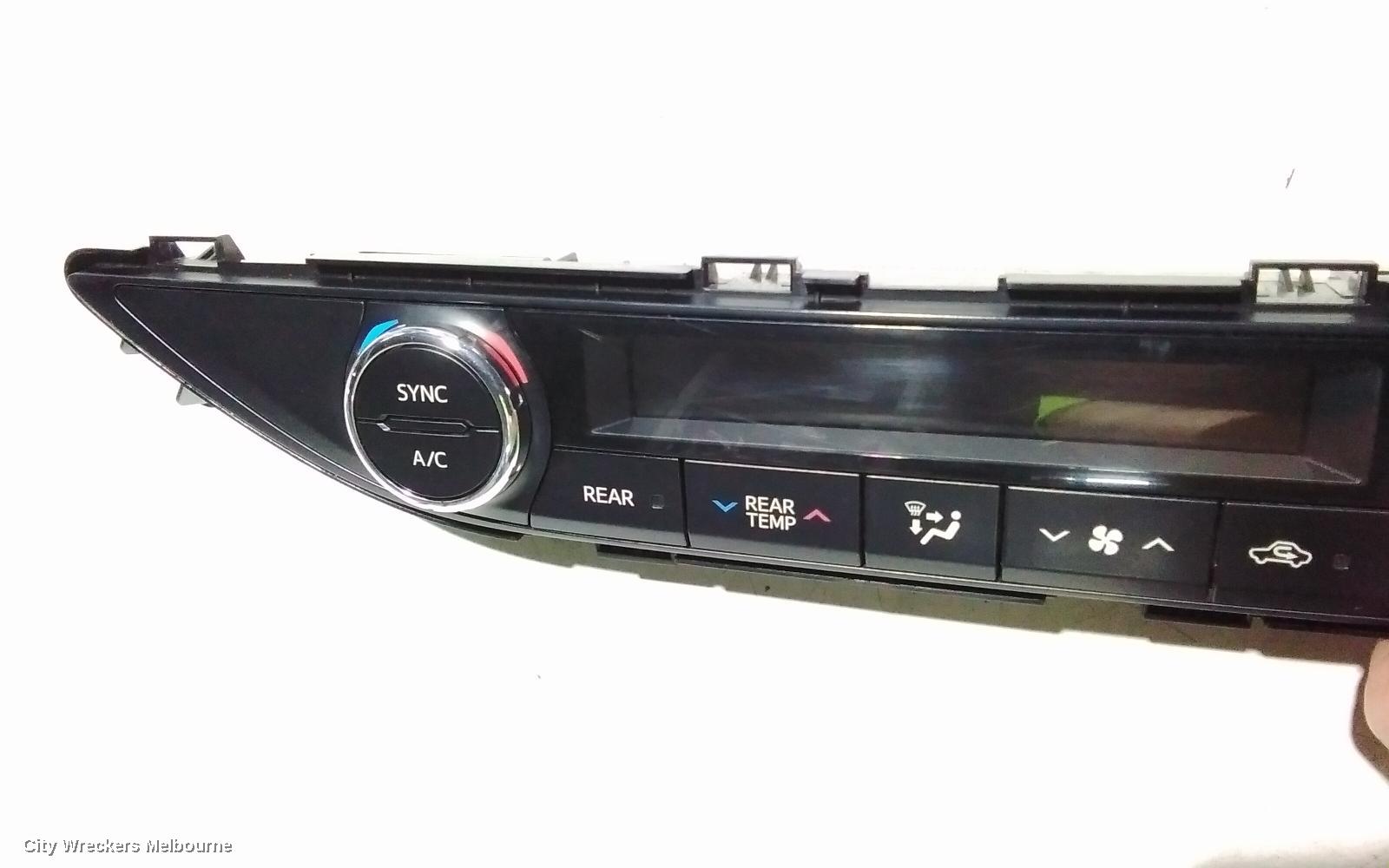 TOYOTA KLUGER HEATER/AC CONTROLS, GSU50/GSU55, CLIMATE CONTROL TYPE (FRONT), 12/2013 - 02/2021