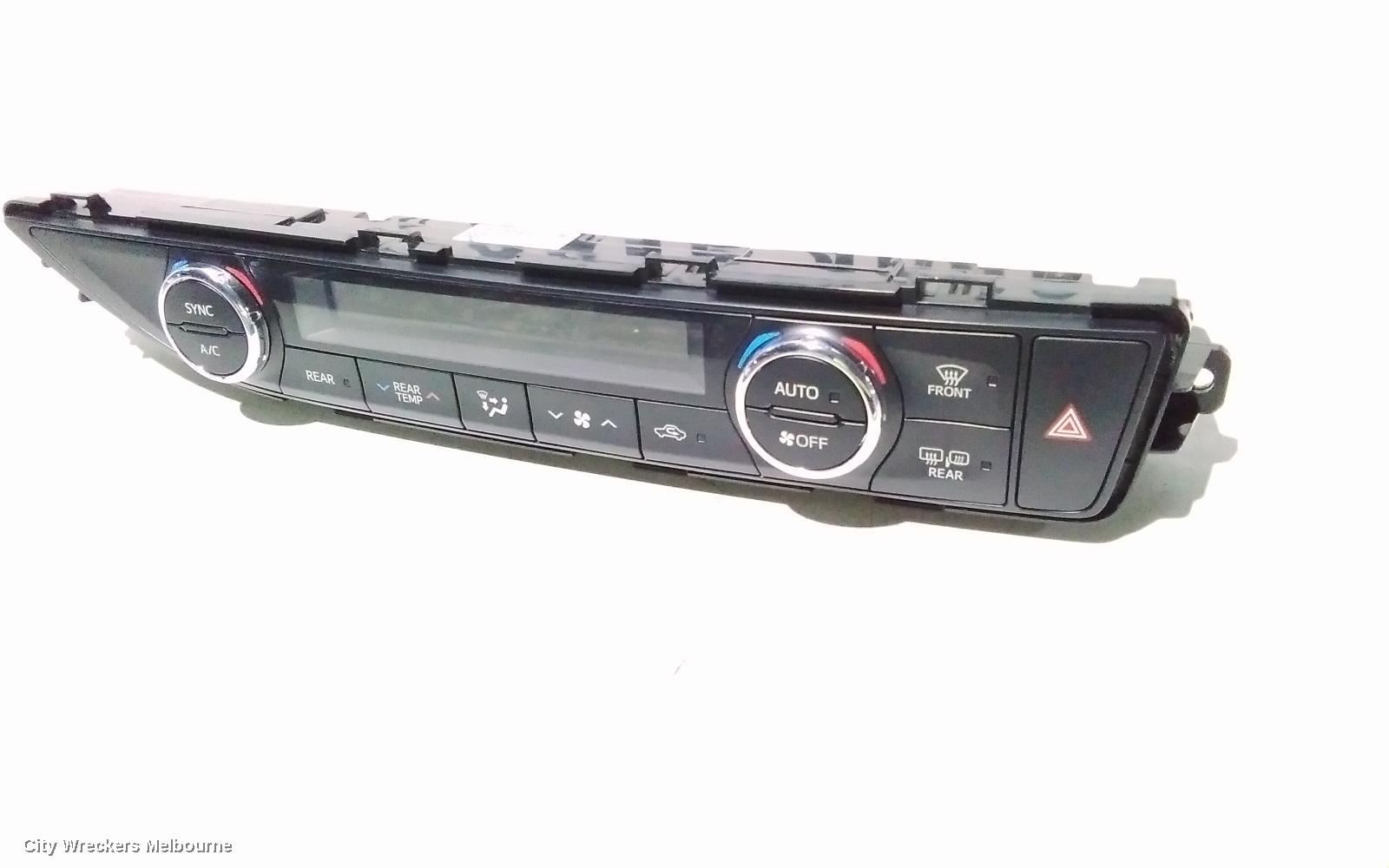 TOYOTA KLUGER HEATER/AC CONTROLS, GSU50/GSU55, CLIMATE CONTROL TYPE (FRONT), 12/2013 - 02/2021