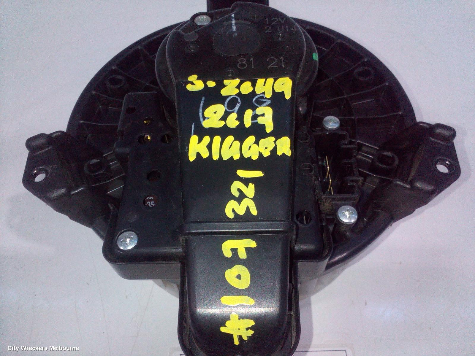 TOYOTA KLUGER HEATER FAN MOTOR, GSU50/GSU55, FRONT, 12/2013 - 02/2021