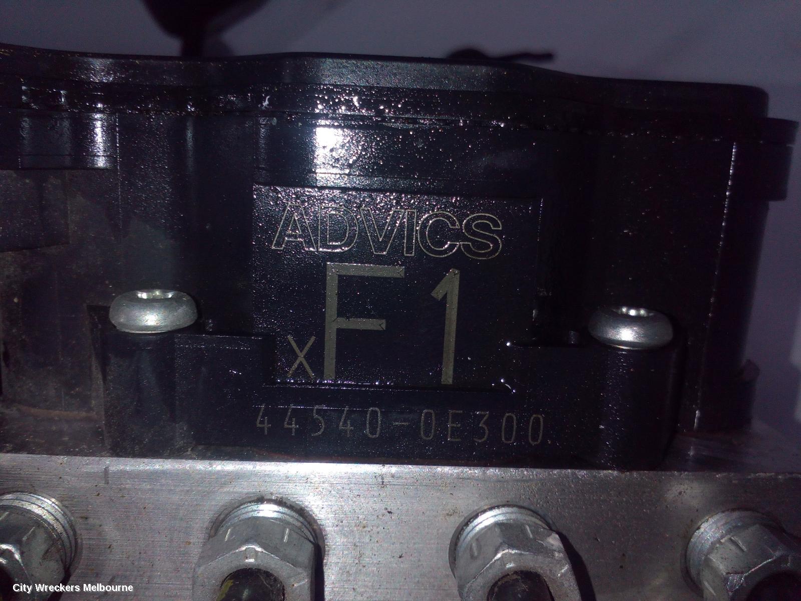 TOYOTA KLUGER ABS PUMP/MODULATOR, XU50 SERIES, 02/2017 - 02/2021