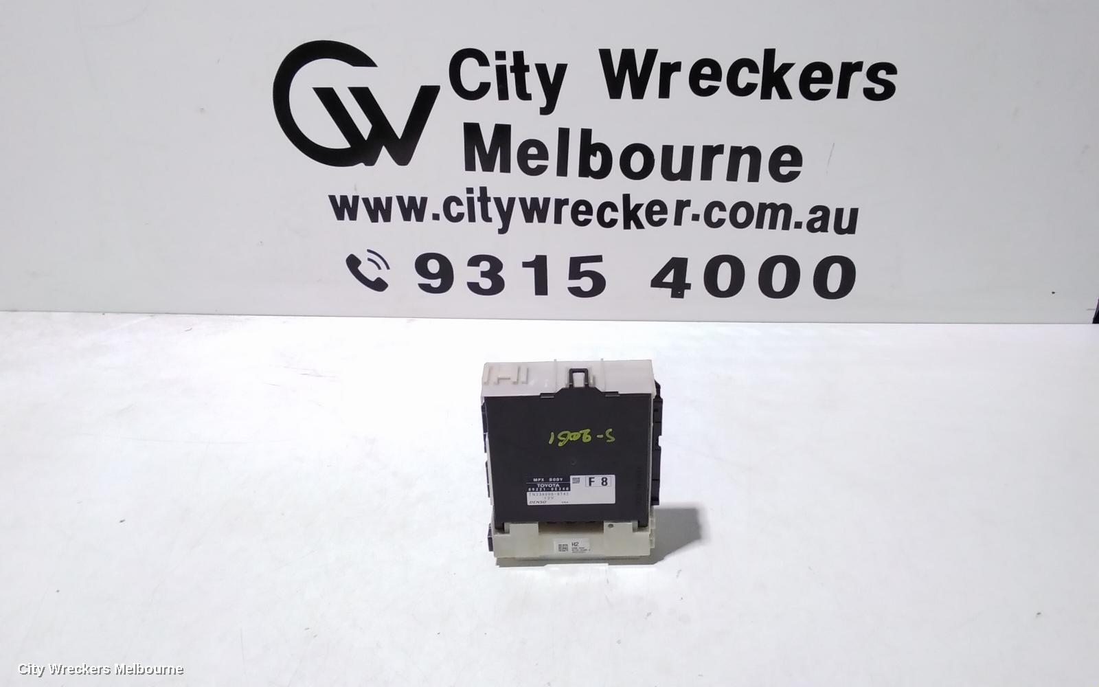 TOYOTA KLUGER, XU50 SERIES, 03/2014 - 02/2021, 89221-OE240  BODY CONTROL, UNIT BCM: 107362