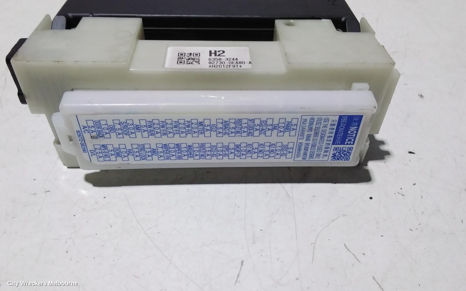 TOYOTA KLUGER, XU50 SERIES, 03/2014 - 02/2021, 89221-OE240  BODY CONTROL, UNIT BCM: 107362