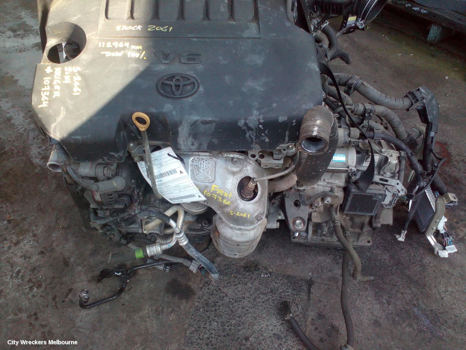 TOYOTA KLUGER CATALYTIC CONVERTER, MANIFOLD-CAT TYPE, 3.5, PETROL, FRONT, GSU50/GSU55, 12/2013 - 10/2016