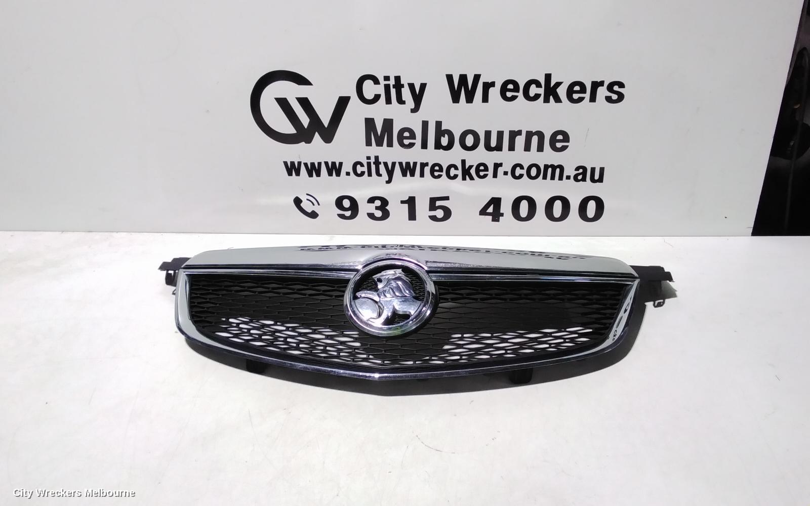 HOLDEN CRUZE GRILLE, RADIATOR GRILLE, JH, SEDAN/HATCH, SRI/SRI-V/Z SERIES, NO BADGE, 05/2013 - 12/2014