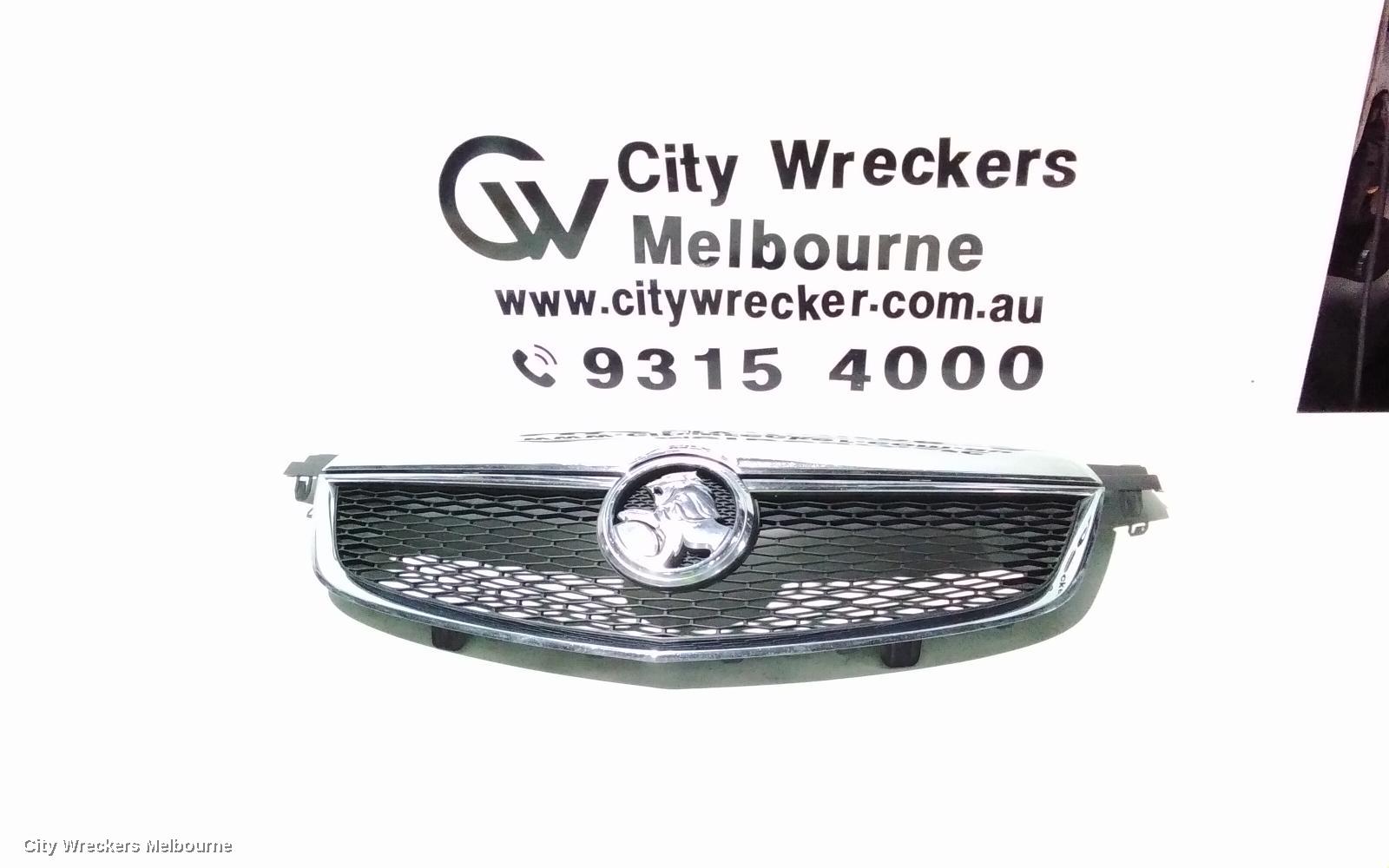 HOLDEN CRUZE GRILLE, RADIATOR GRILLE, JH, SEDAN/HATCH, SRI/SRI-V/Z SERIES, NO BADGE, 05/2013 - 12/2014
