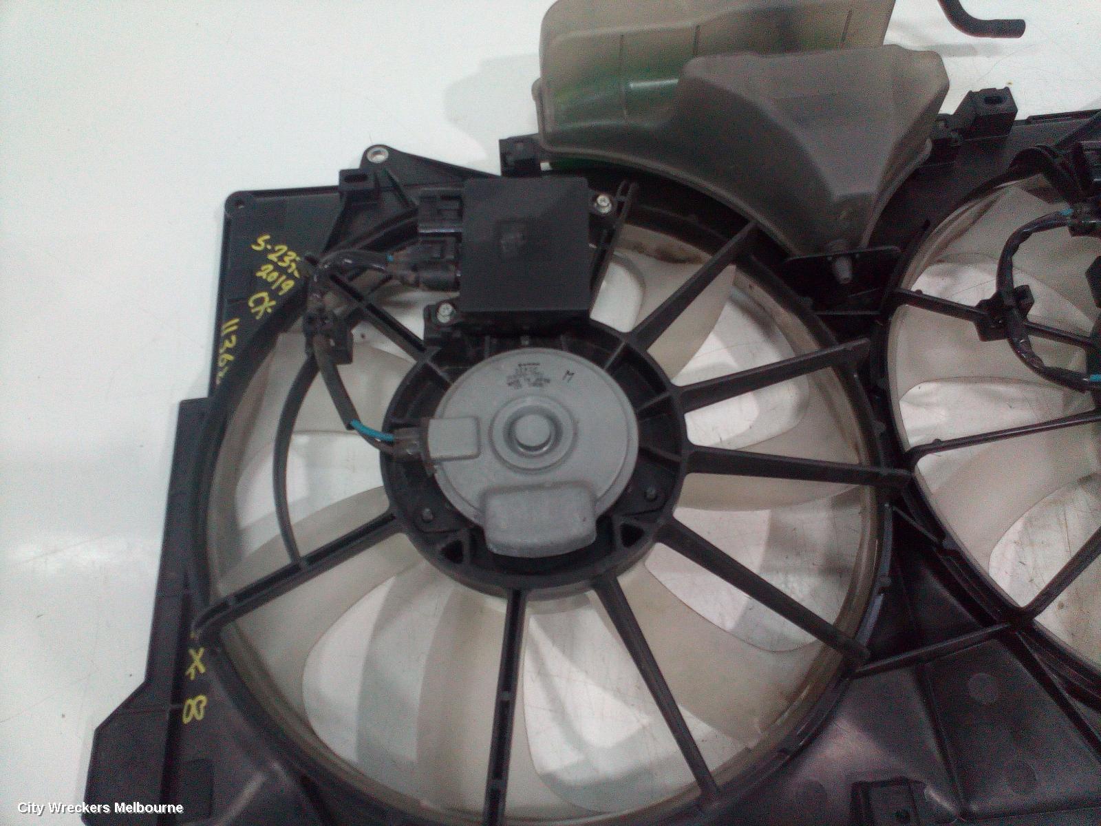 MAZDA CX8 FAN, DUAL FAN ASSY, 2.2, SH-VPTR, DIESEL, BI-TURBO, KG, 05/2018 ONWARDS