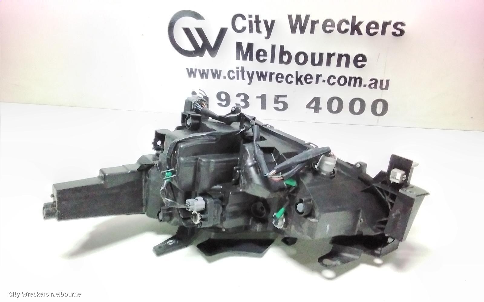 MAZDA CX8 RIGHT HEADLAMP, KG, LED, NON AFS & W/ ADAPTIVE, W/ DAYTIME RUNNING LAMP TYPE, 05/2018 ONWARDS