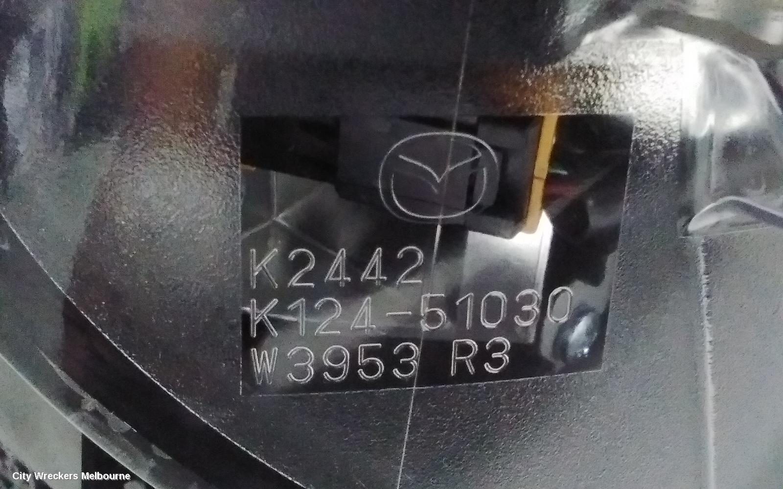 MAZDA CX8 RIGHT HEADLAMP, KG, LED, NON AFS & W/ ADAPTIVE, W/ DAYTIME RUNNING LAMP TYPE, 05/2018 ONWARDS