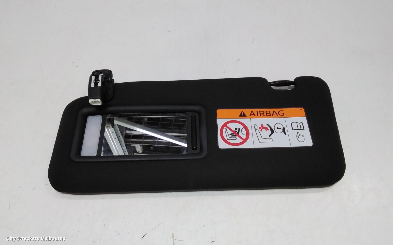 MAZDA CX8 SUNVISOR, KG, LH SIDE, 05/2018 ONWARDS
