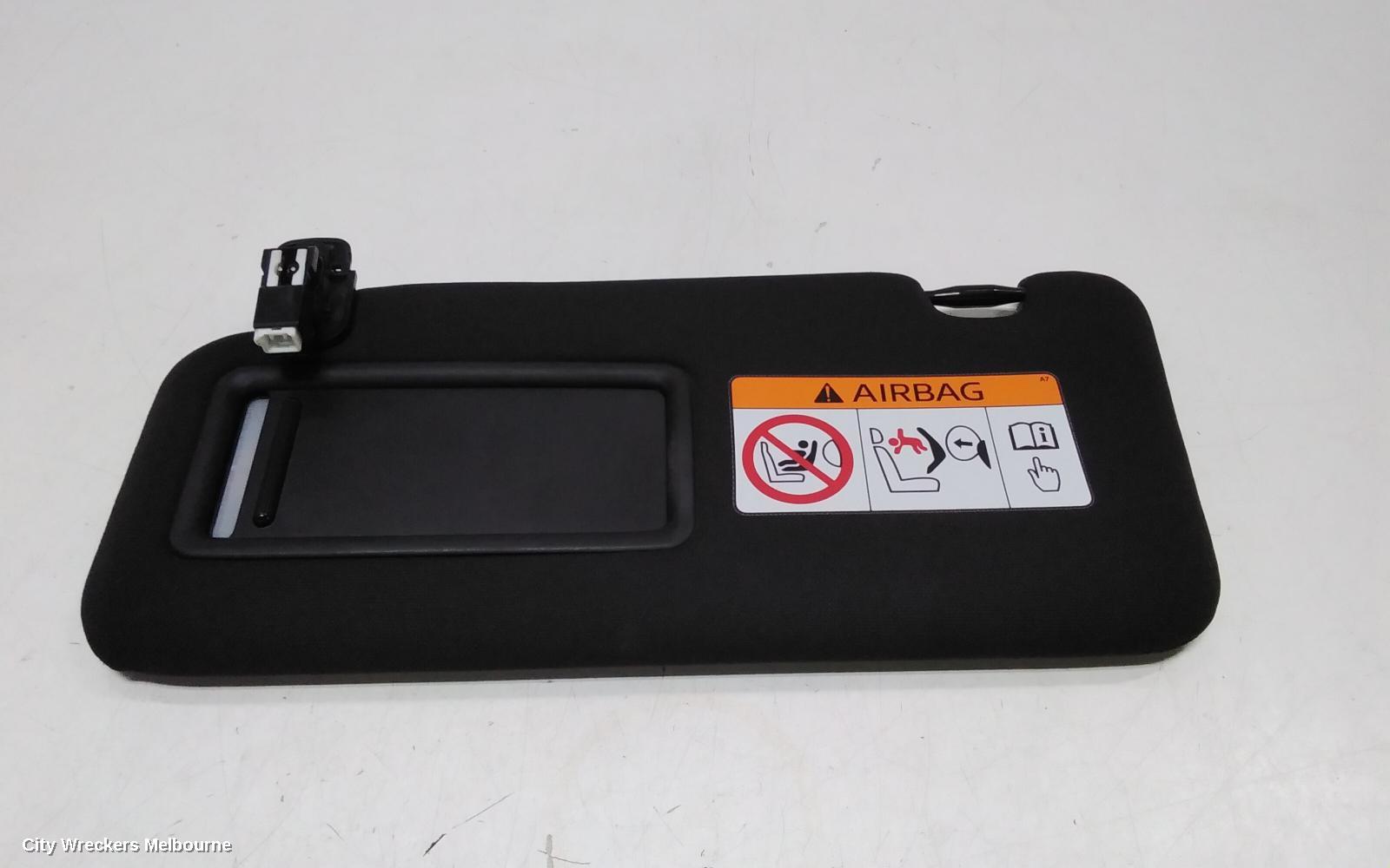 MAZDA CX8 SUNVISOR, KG, LH SIDE, 05/2018 ONWARDS