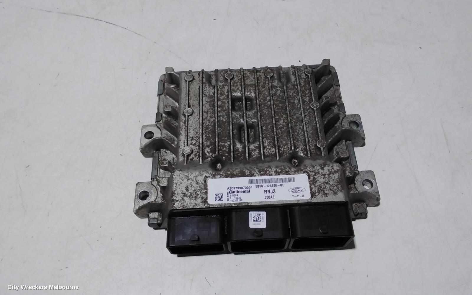 FORD RANGER ECU, ENGINE ECU, 2.2, P4AT, DIESEL, ECU ONLY, P/N EB3G12A650GE, PX, 06/2015 - 04/2022