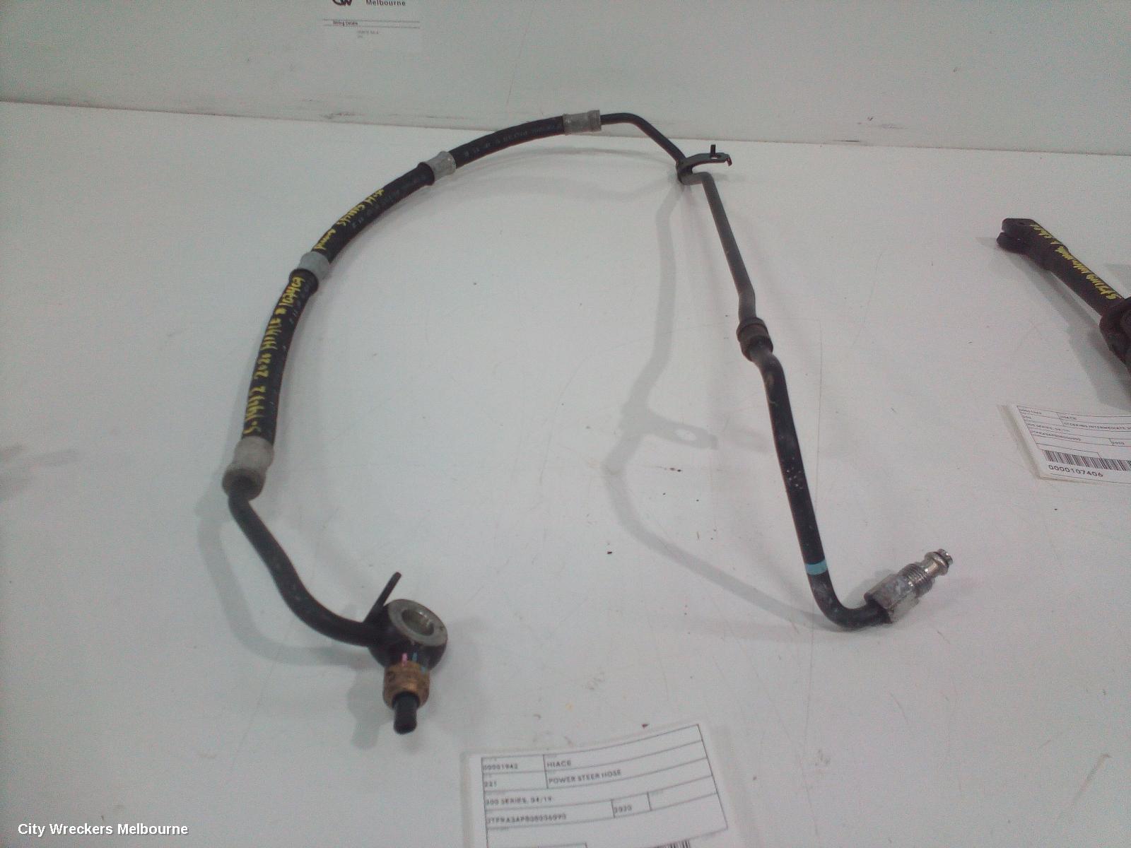 TOYOTA HIACE POWER STEER HOSE, 300 SERIES, 02/2019 ONWARDS