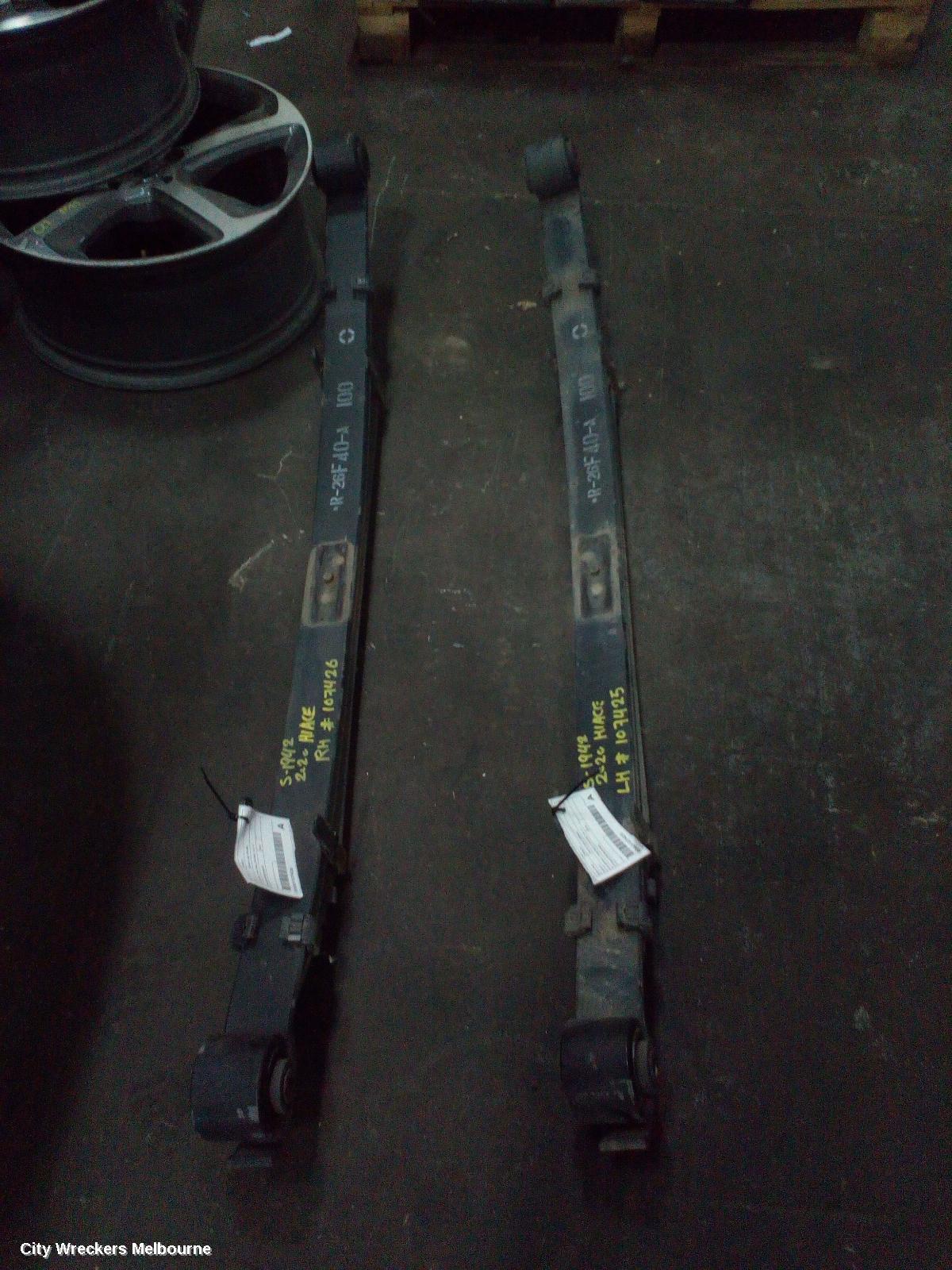 TOYOTA HIACE REAR LEAF SPRING, 300 SERIES, LWB, BUS, RH SIDE, 04/2019 ONWARDS