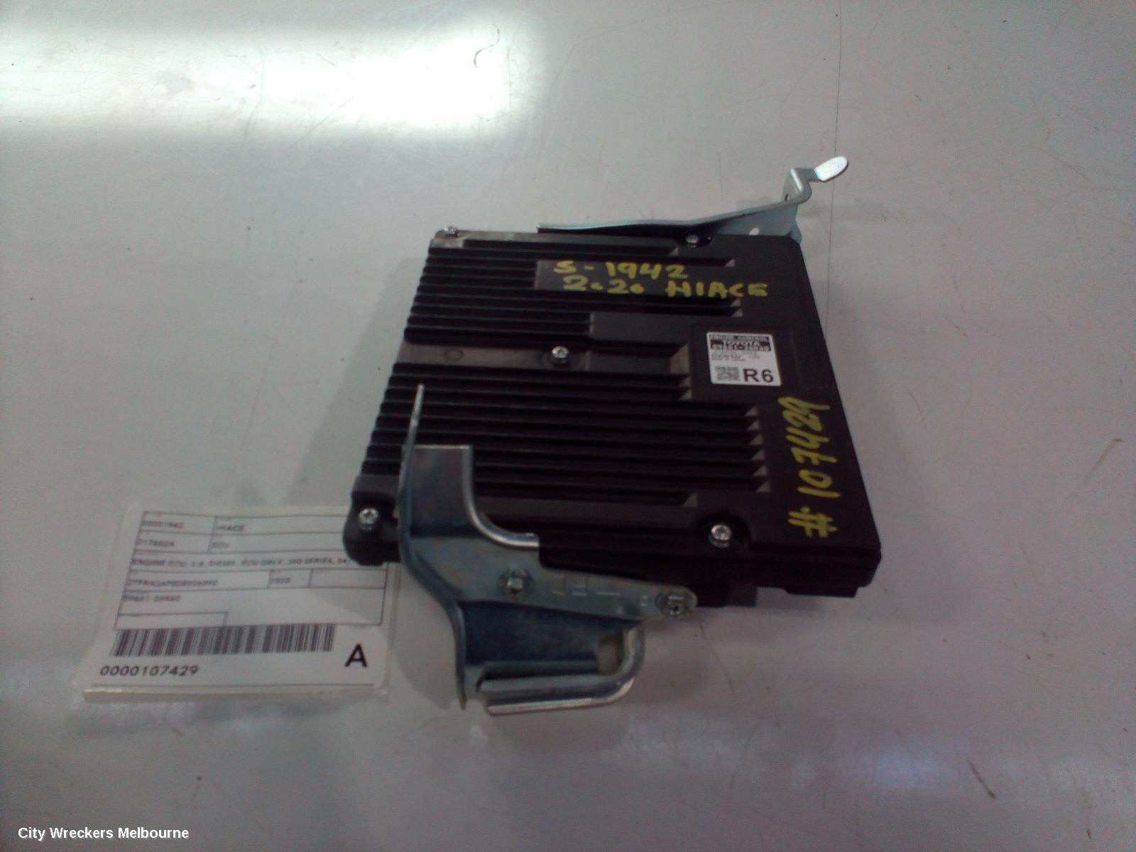 TOYOTA HIACE ECU, ENGINE ECU, 2.8, DIESEL, SEC SET (ECU/IMM/READER/KEY), 300 SERIES, 04/2019 ONWARDS