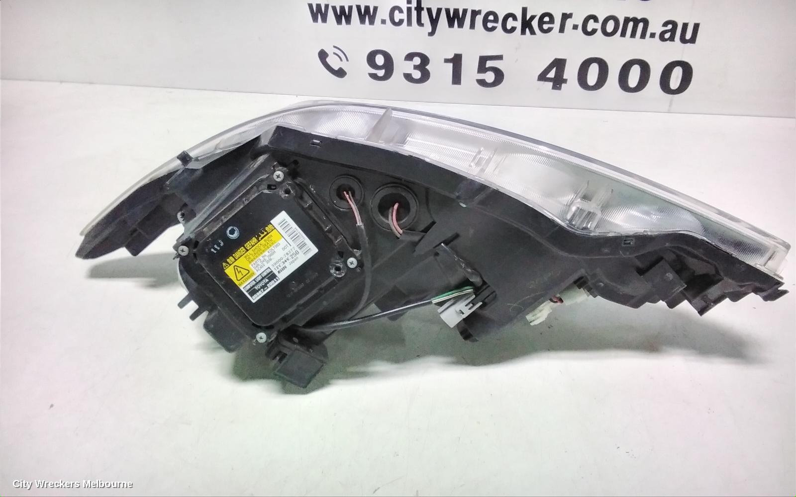 TOYOTA TARAGO RIGHT HEADLAMP, ACR50R, XENON TYPE, 12/2008 - 06/2020