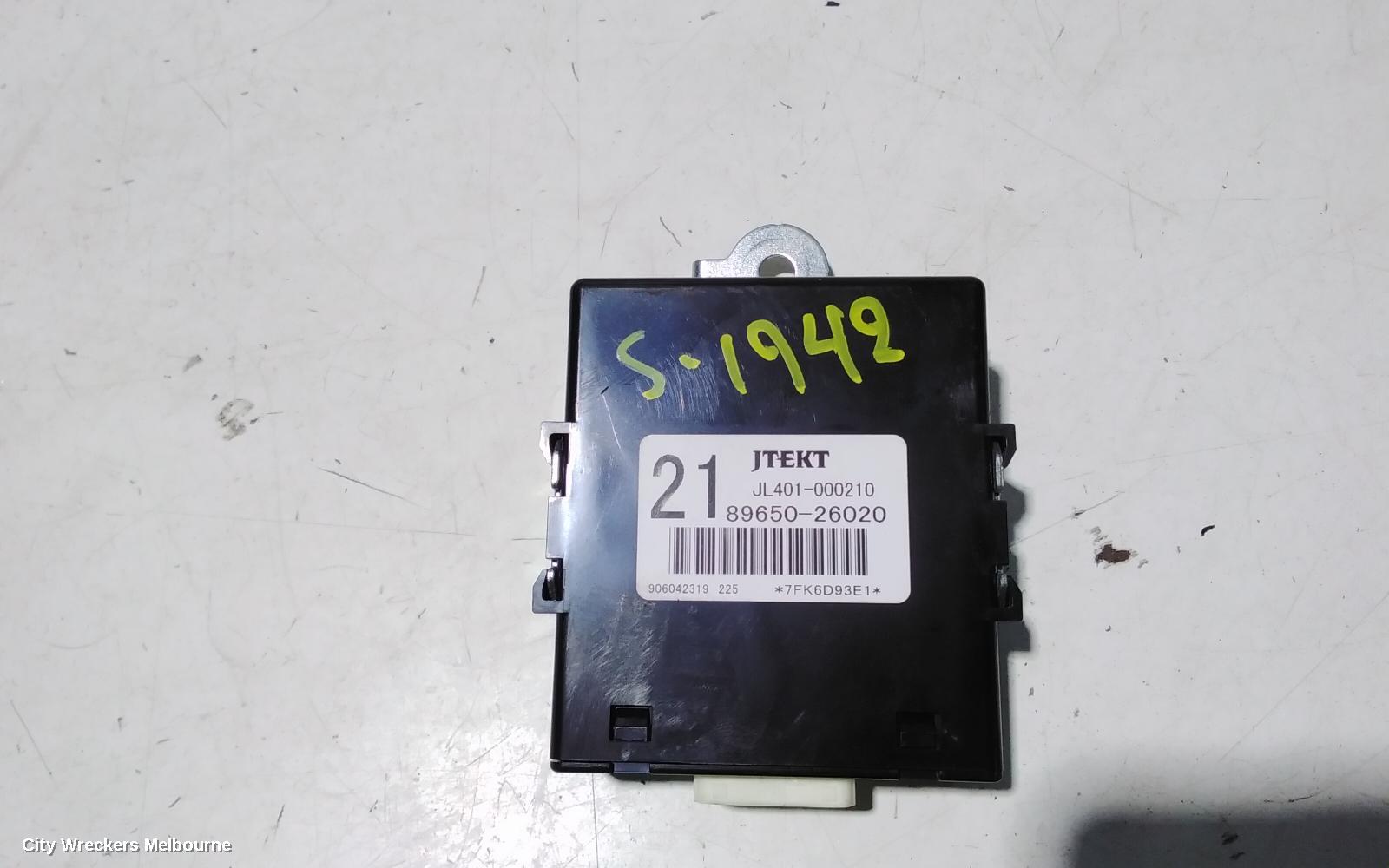 TOYOTA HIACE ECU, POWER STEERING ECU, 300 SERIES, 04/2019 ONWARDS