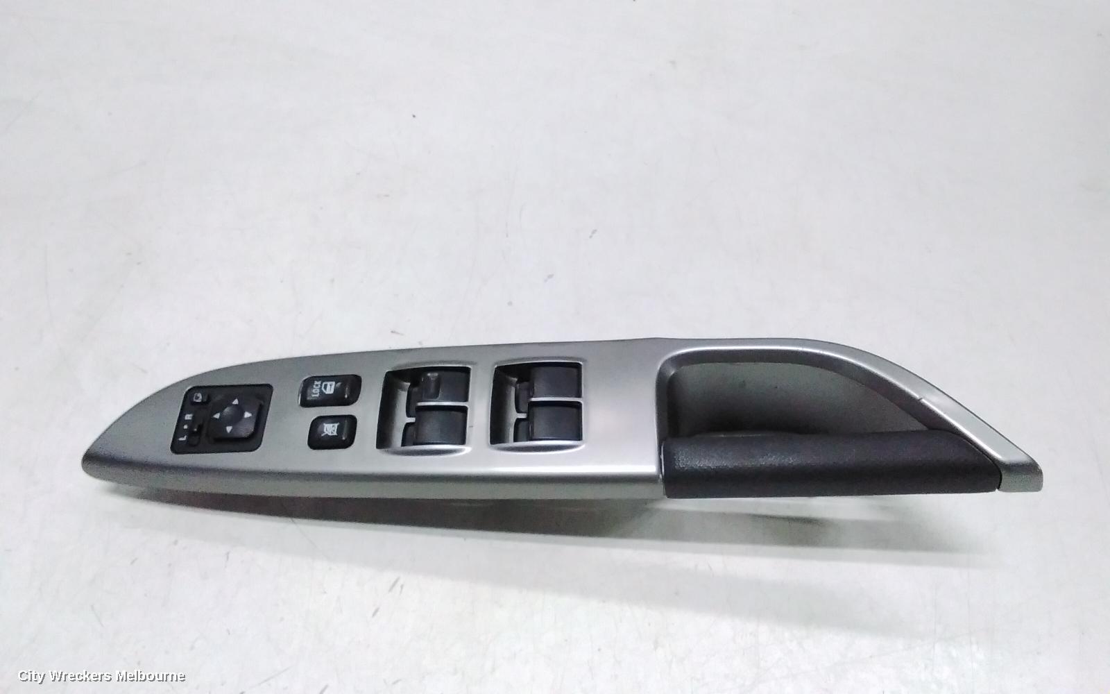 MITSUBISHI ASX PWR DR WIND SWITCH, RH FRONT (MASTER SWITCH), XB-XD, 07/2013 ONWARDS