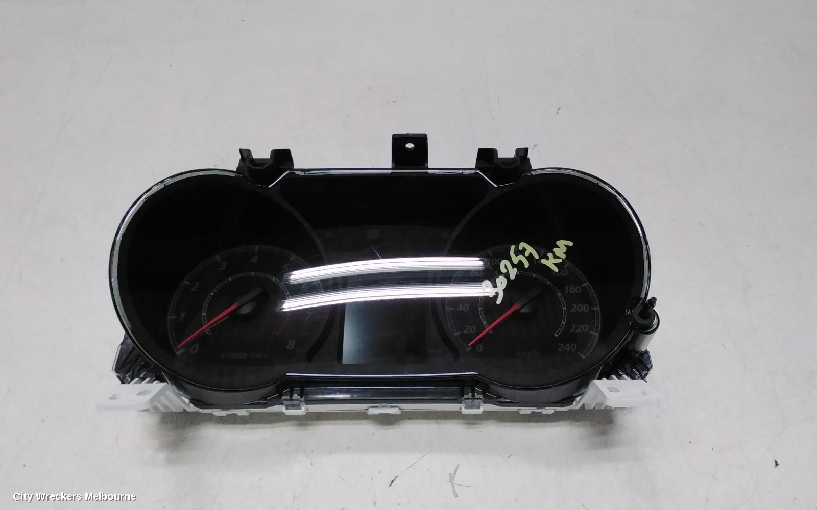 MITSUBISHI ASX INSTRUMENT CLUSTER, PETROL, AUTO T/M, XA-XD, 05/2010 ONWARDS