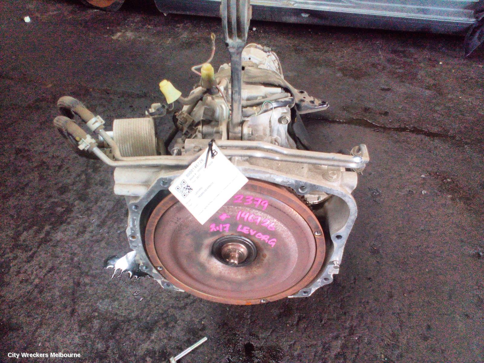 SUBARU LEVORG TRANS/GEARBOX, AUTO, PETROL, 2.0, TURBO, V1, TR690SB7BA, 03/2016 - 03/2017