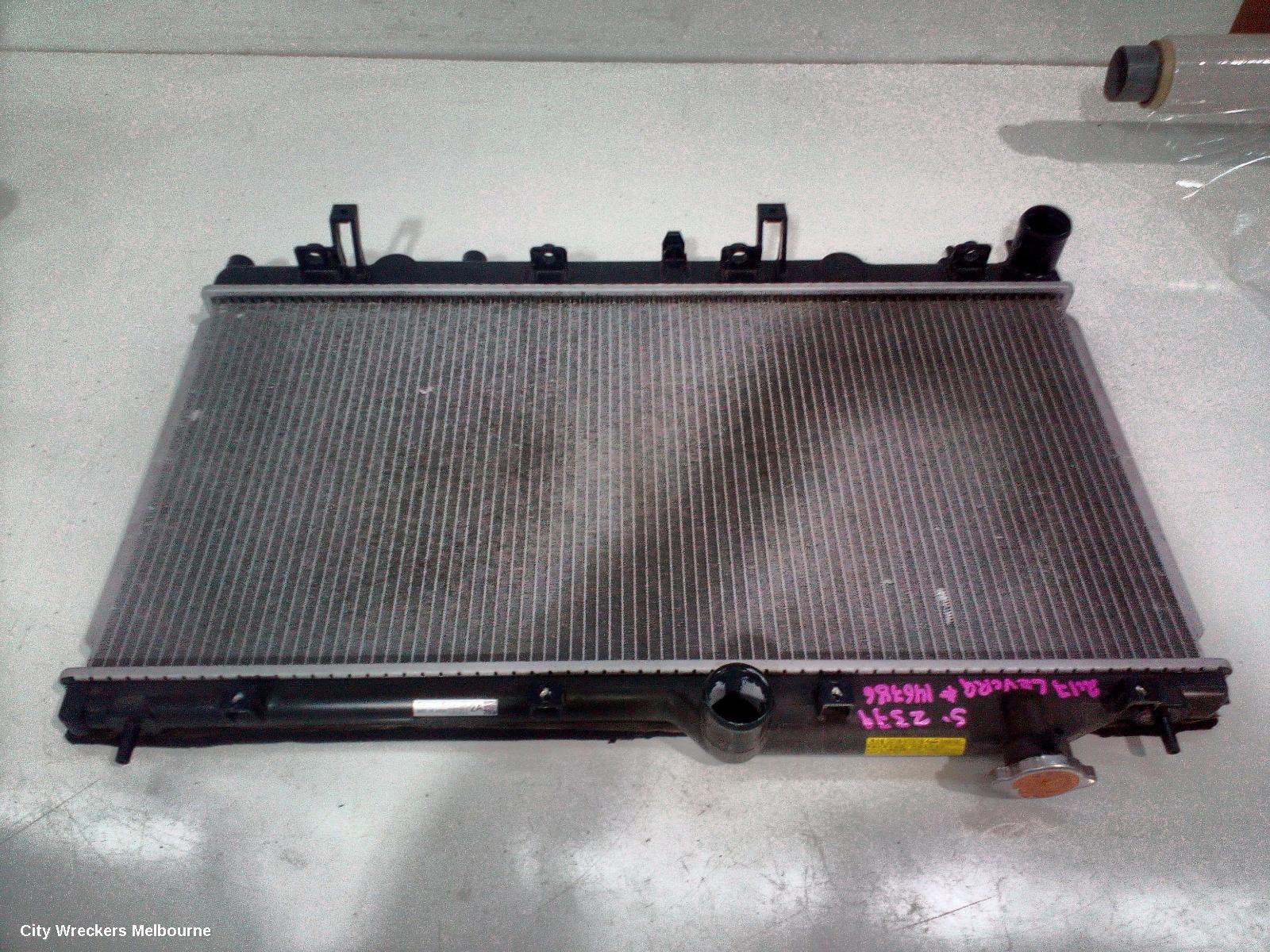 SUBARU LEVORG RADIATOR, AUTO, 2.0, PETROL, V1, 06/2017 - 12/2020