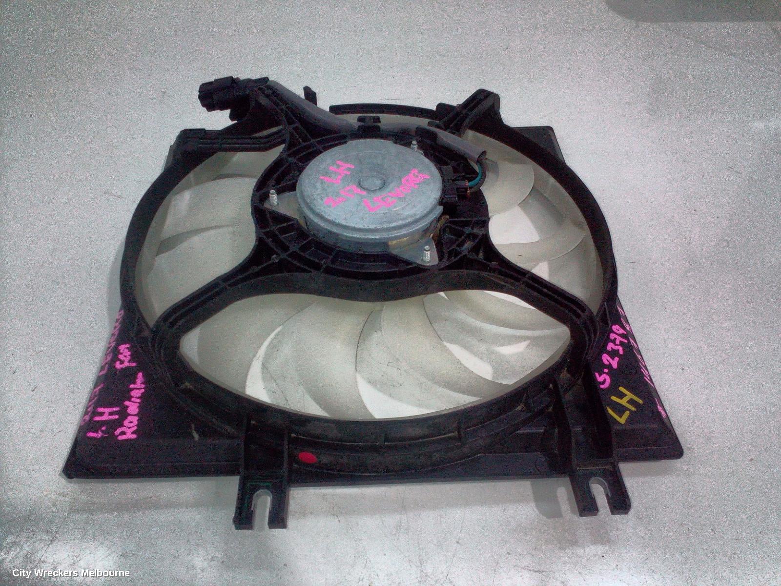 SUBARU LEVORG FAN, RADIATOR FAN (LH SIDE), V1, 05/2016 - 12/2020