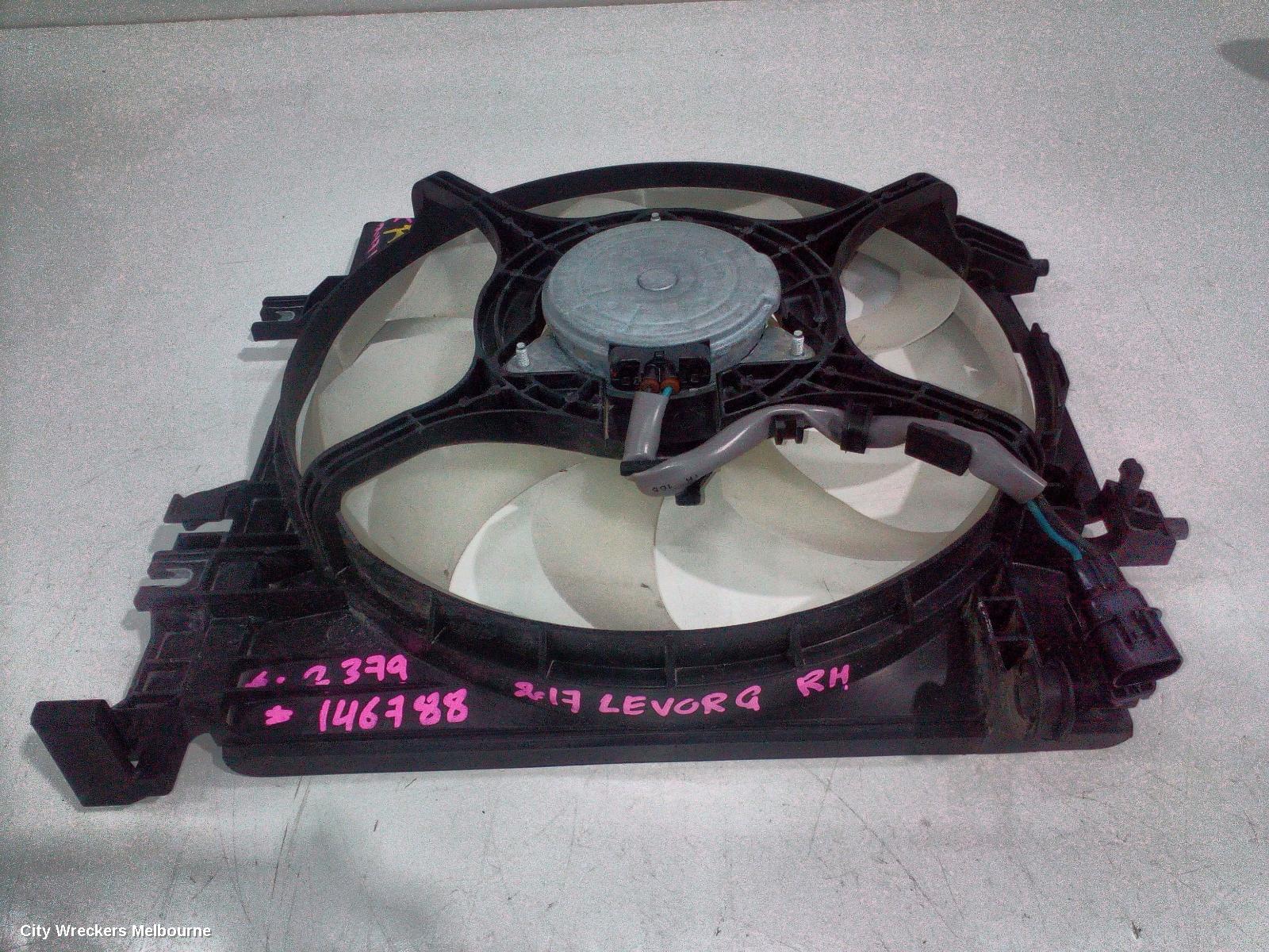 SUBARU LEVORG FAN, AC FAN (RH SIDE), V1, 05/2016 - 12/2020