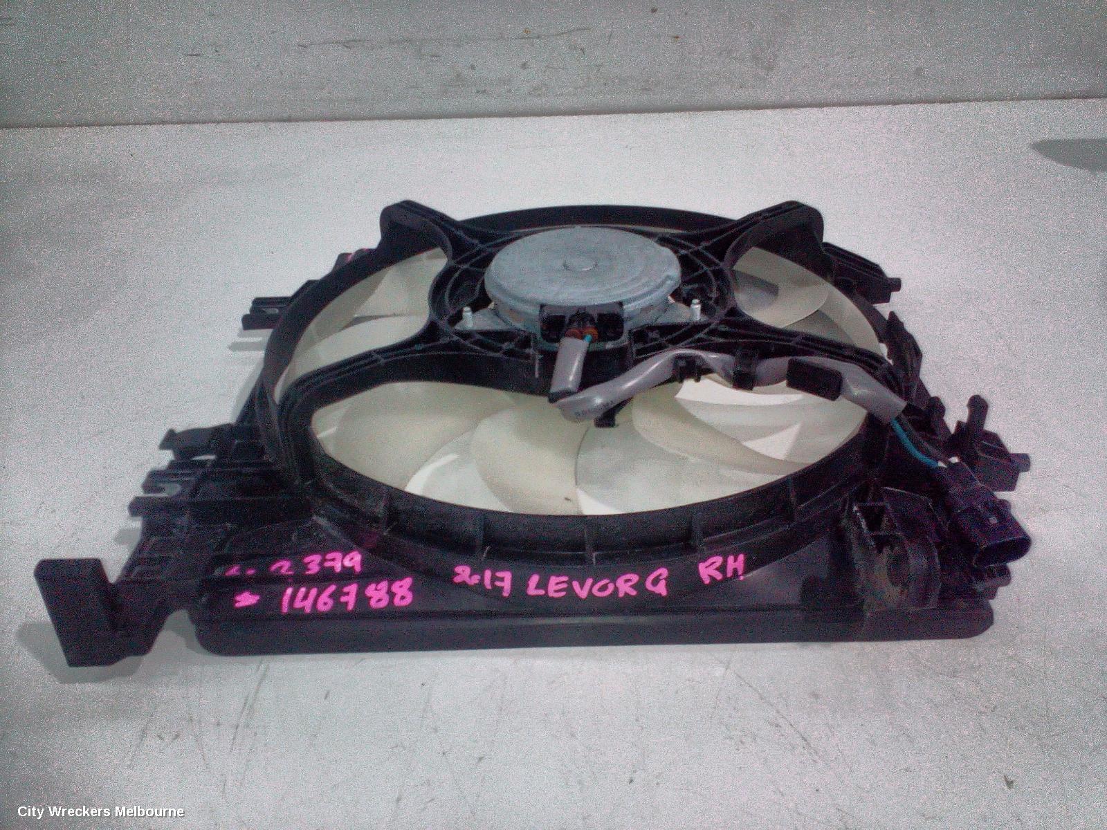 SUBARU LEVORG FAN, AC FAN (RH SIDE), V1, 05/2016 - 12/2020